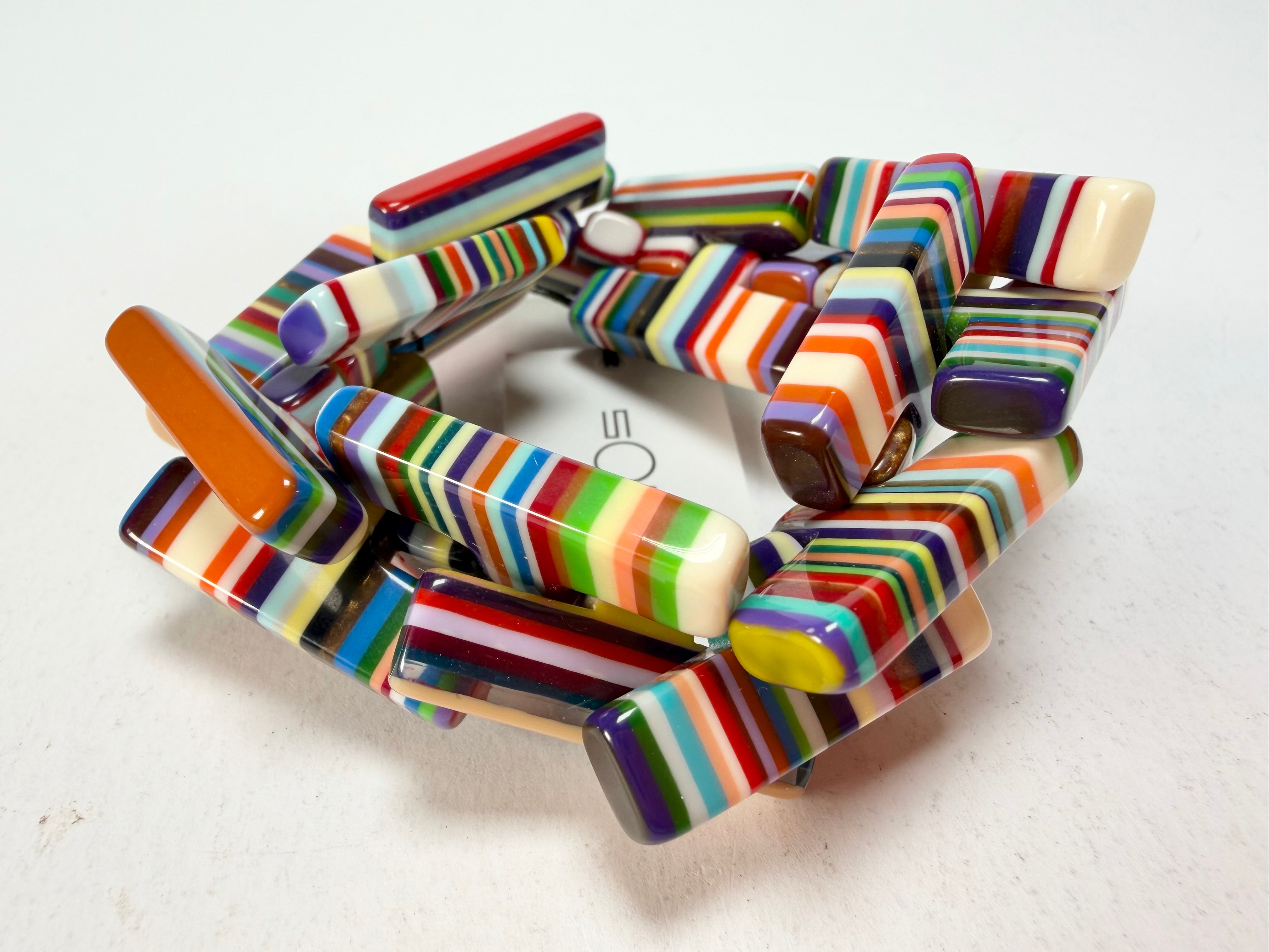 Sobral - Pop Art "1WJP" Elasticated Resin Bracelet ( 003882 )