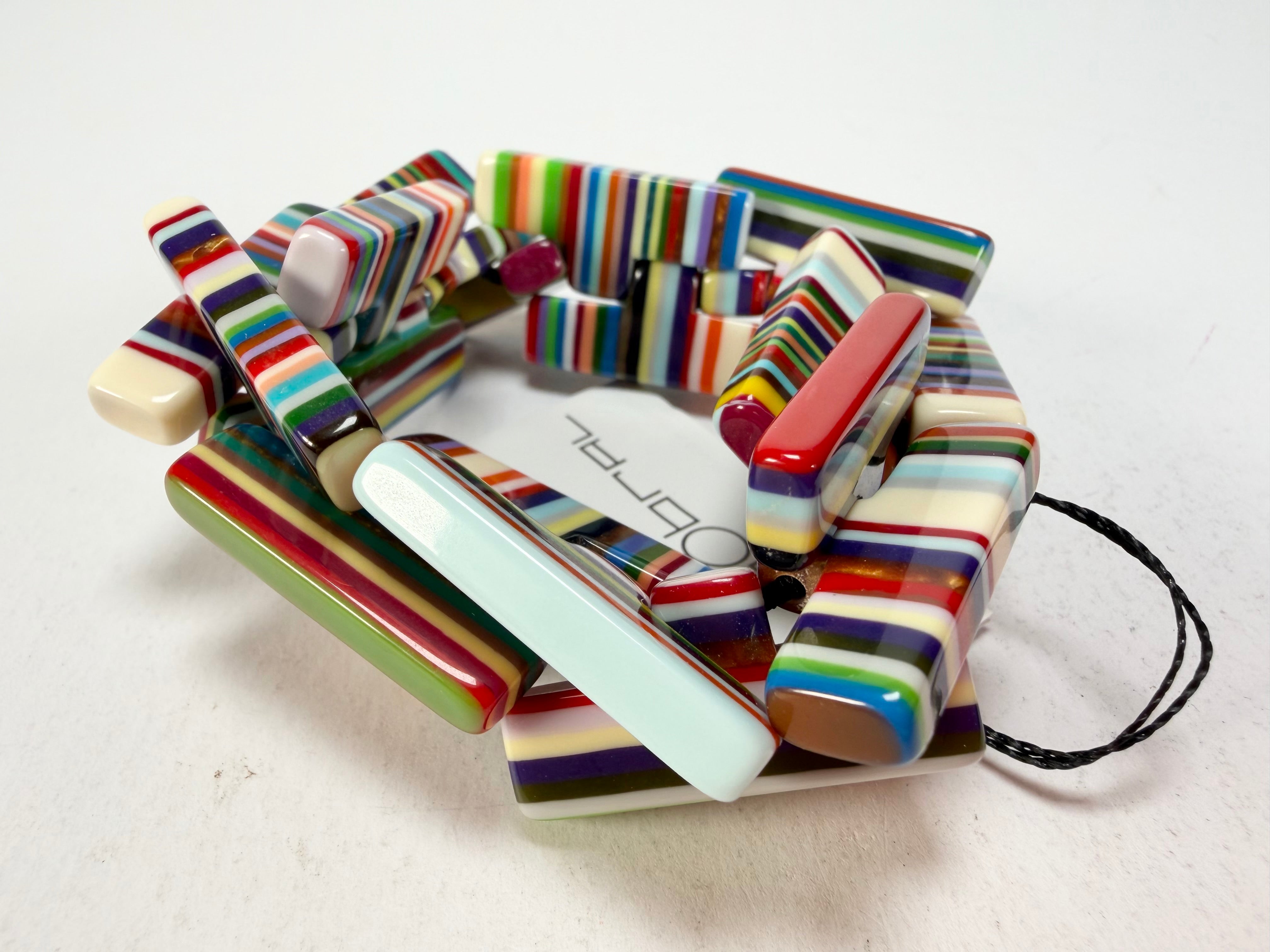 Sobral - Pop Art "1WJP" Elasticated Resin Bracelet ( 003882 )