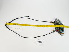 Sobral - Pop Art Noite "Bazzar" Resin Necklace ( 004748 )