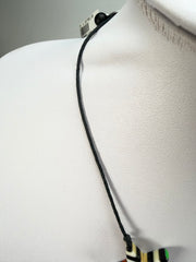 Sobral - Pop Art Noite "4 Estrelas" Resin Necklace ( 004852 )