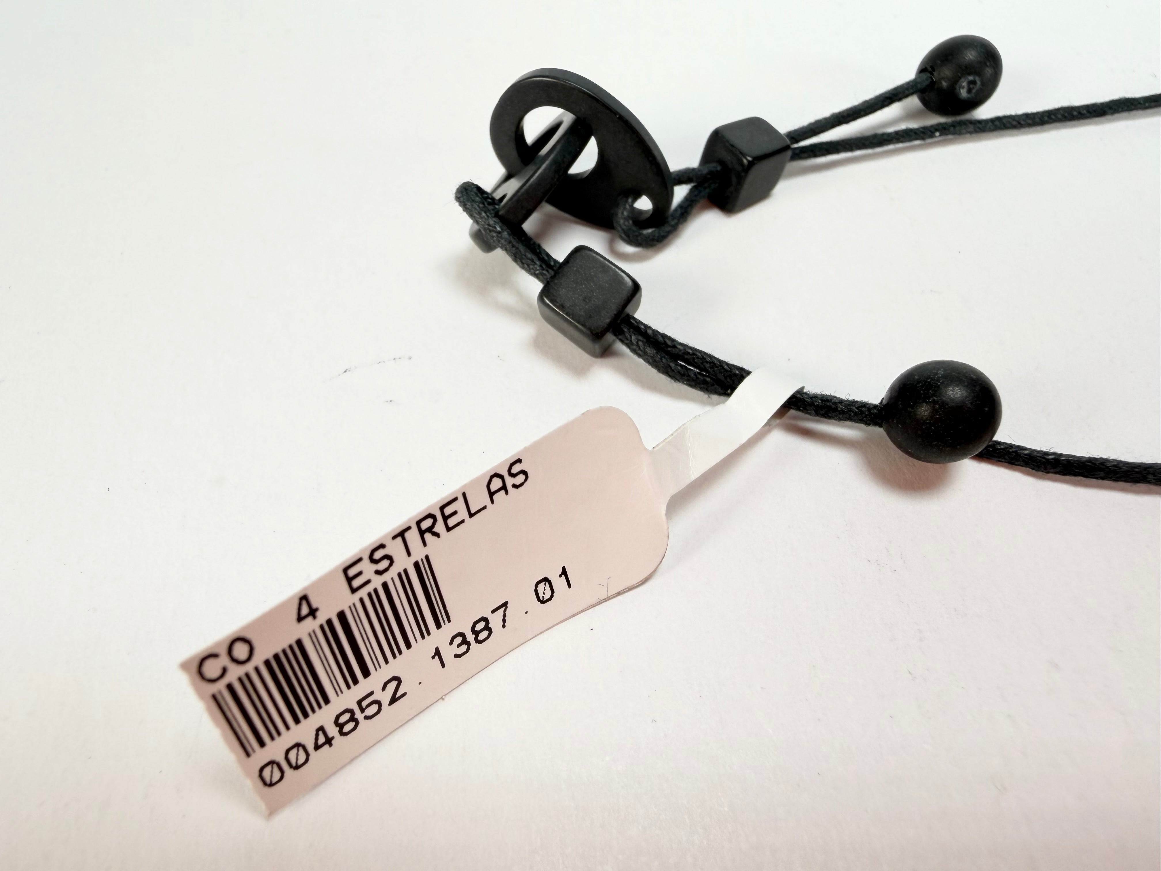 Sobral - Pop Art Noite "4 Estrelas" Resin Necklace ( 004852 )