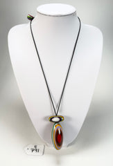 Sobral - Pop Art "Warhol" Resin Necklace ( 005466 )