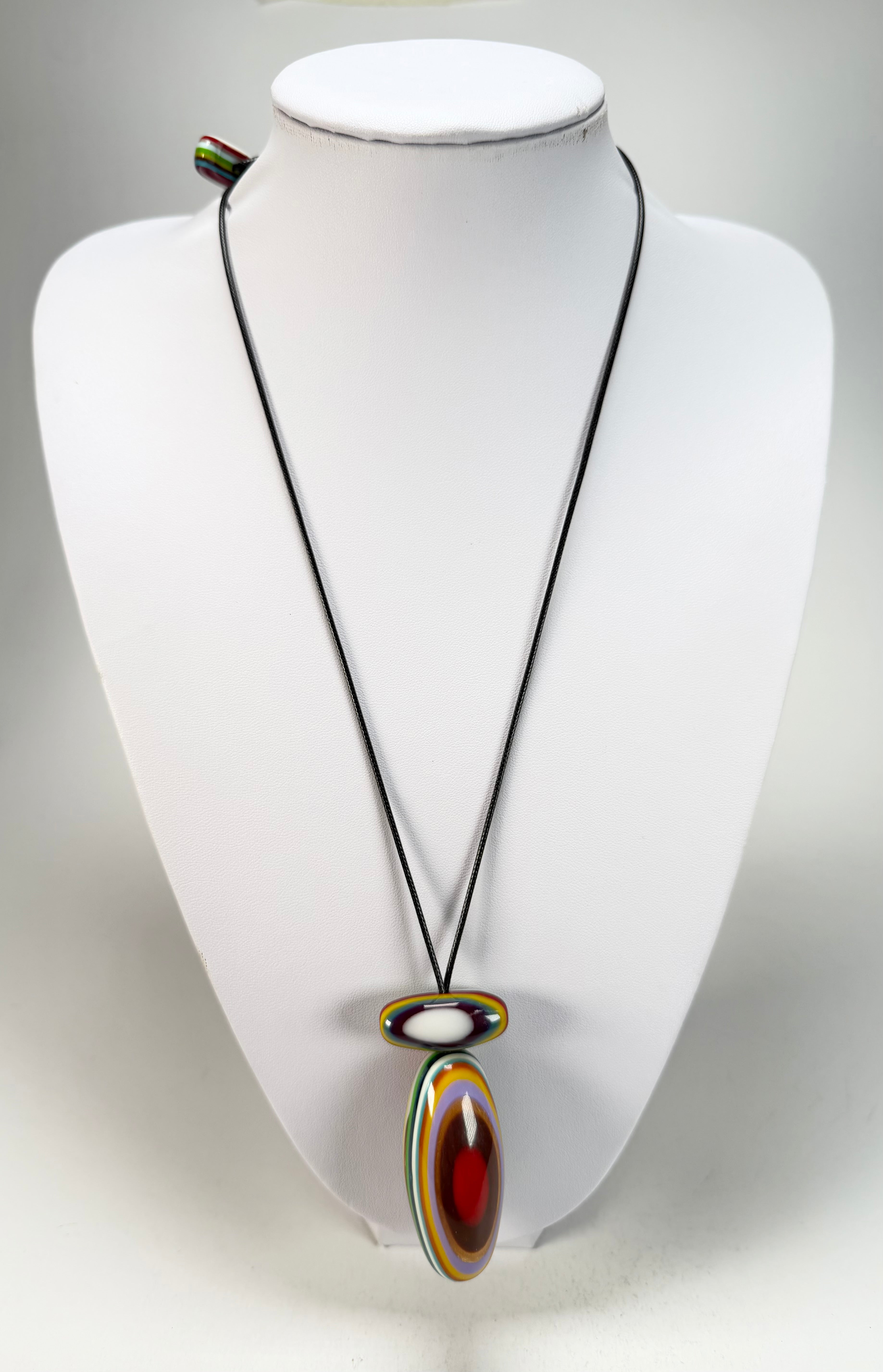 Sobral - Pop Art "Warhol" Resin Necklace ( 005466 )