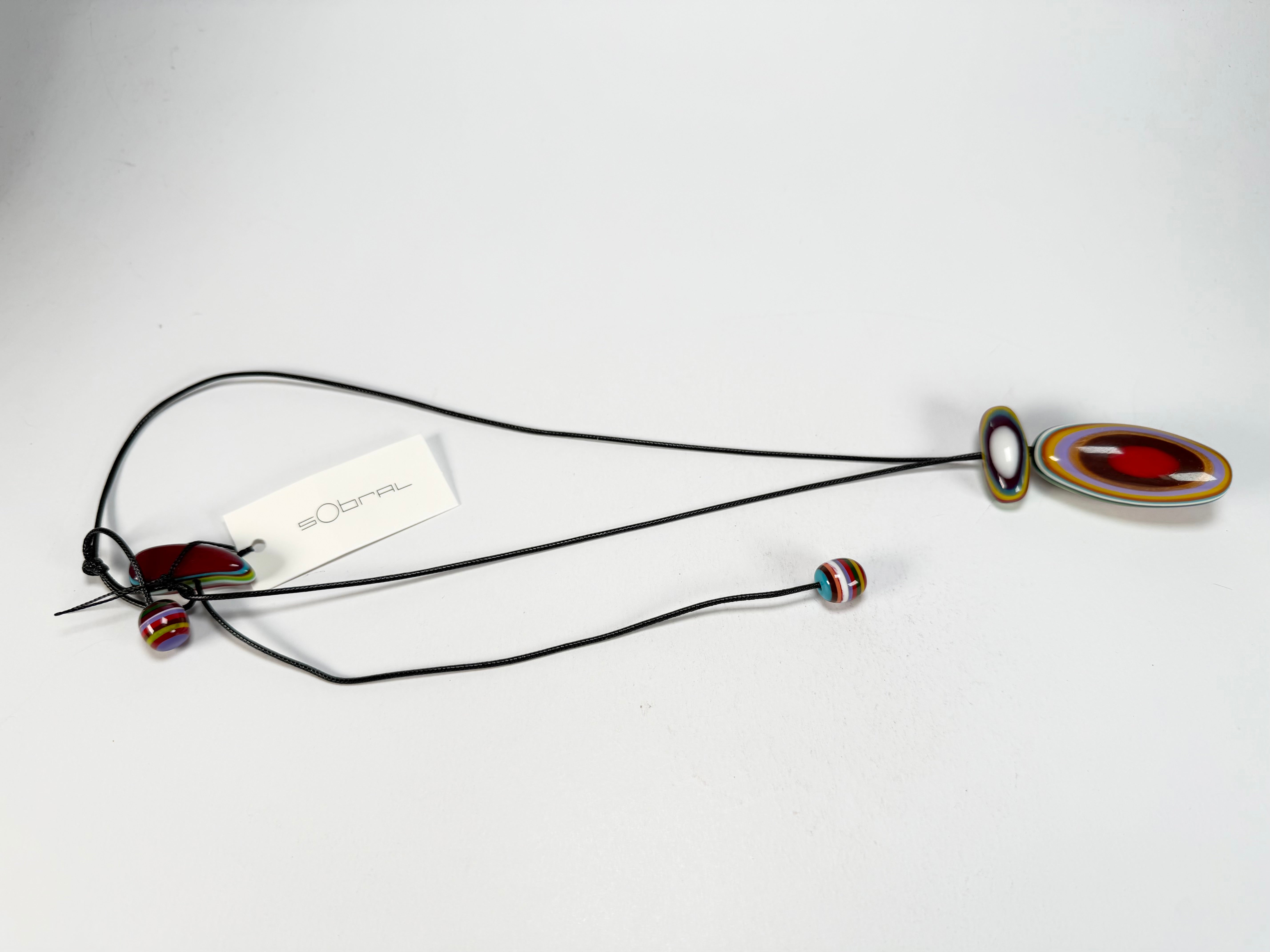 Sobral - Pop Art "Warhol" Resin Necklace ( 005466 )