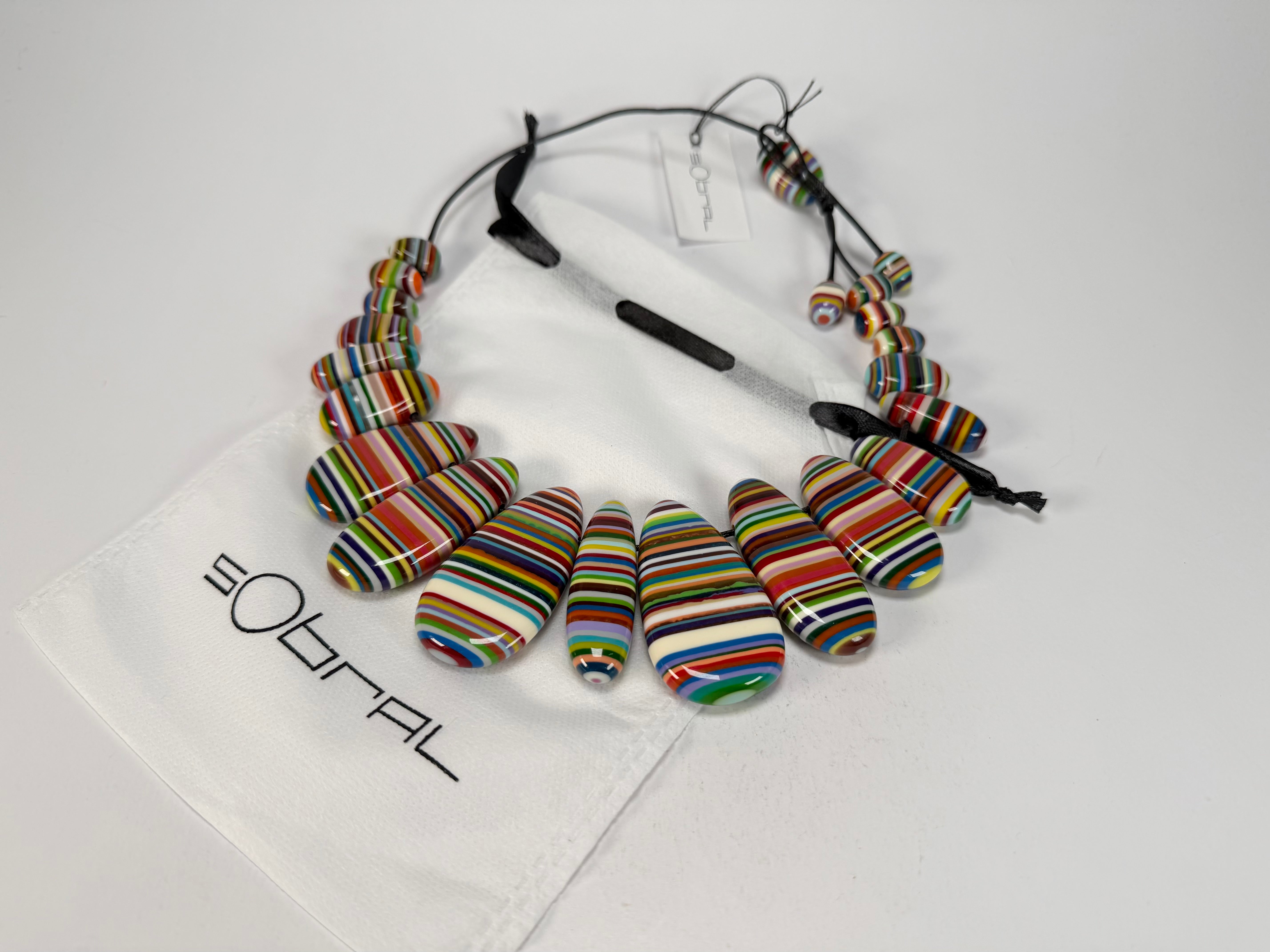 Sobral - Pop Art "Marou" Resin Necklace ( 005422 )