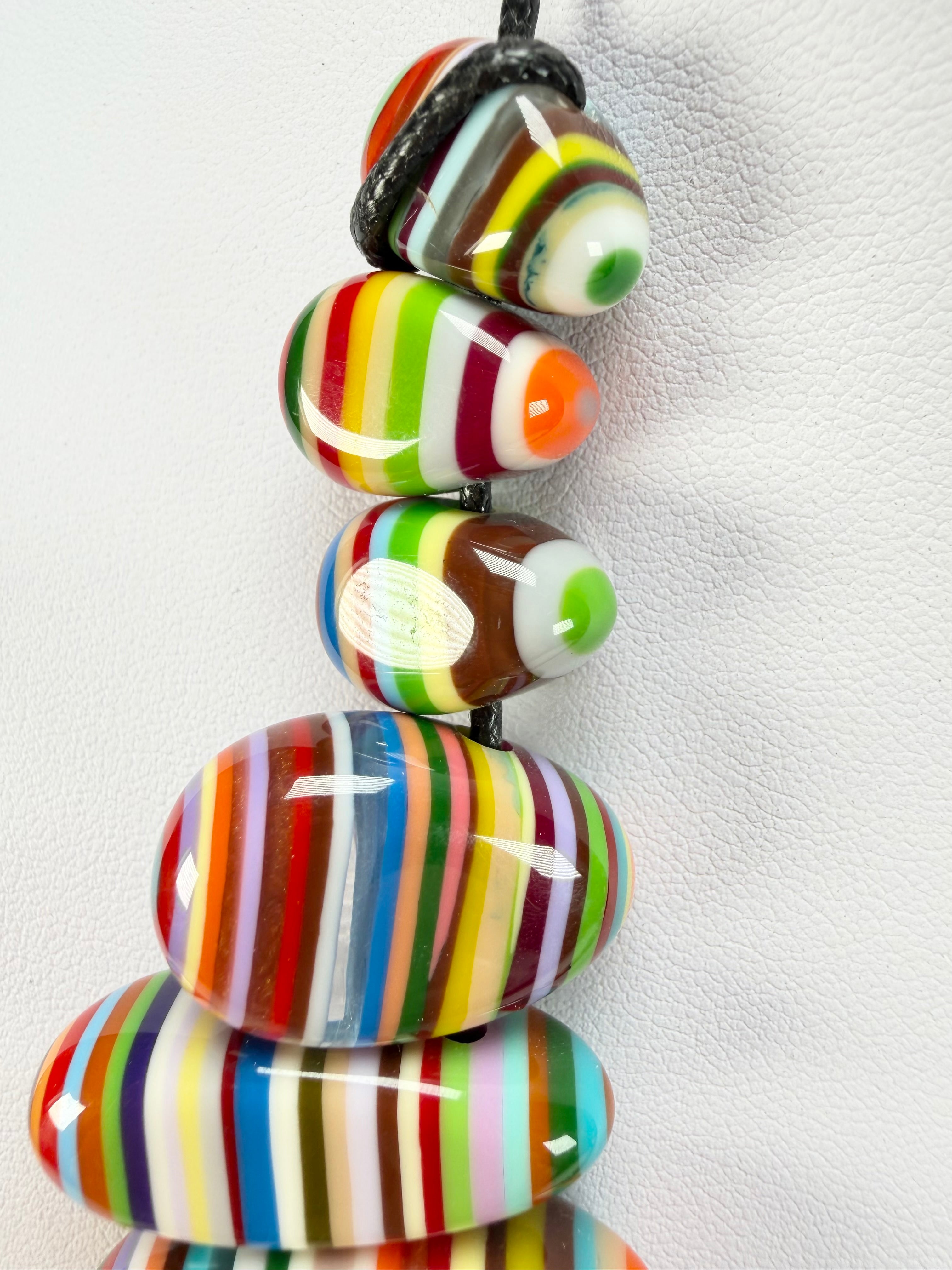 Sobral - Pop Art "Marou" Resin Necklace ( 005422 )