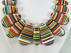 Sobral - Pop Art "Marou" Resin Necklace ( 005422 )