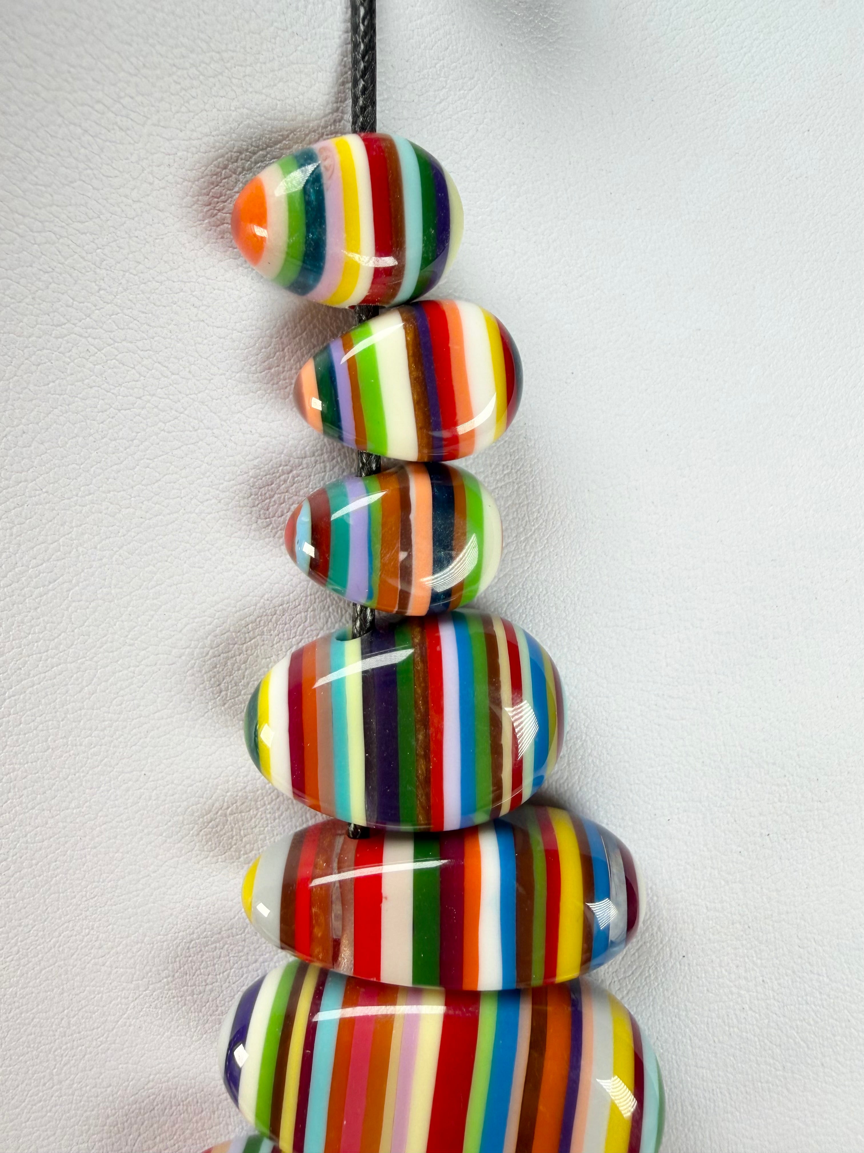 Sobral - Pop Art "Marou" Resin Necklace ( 005422 )
