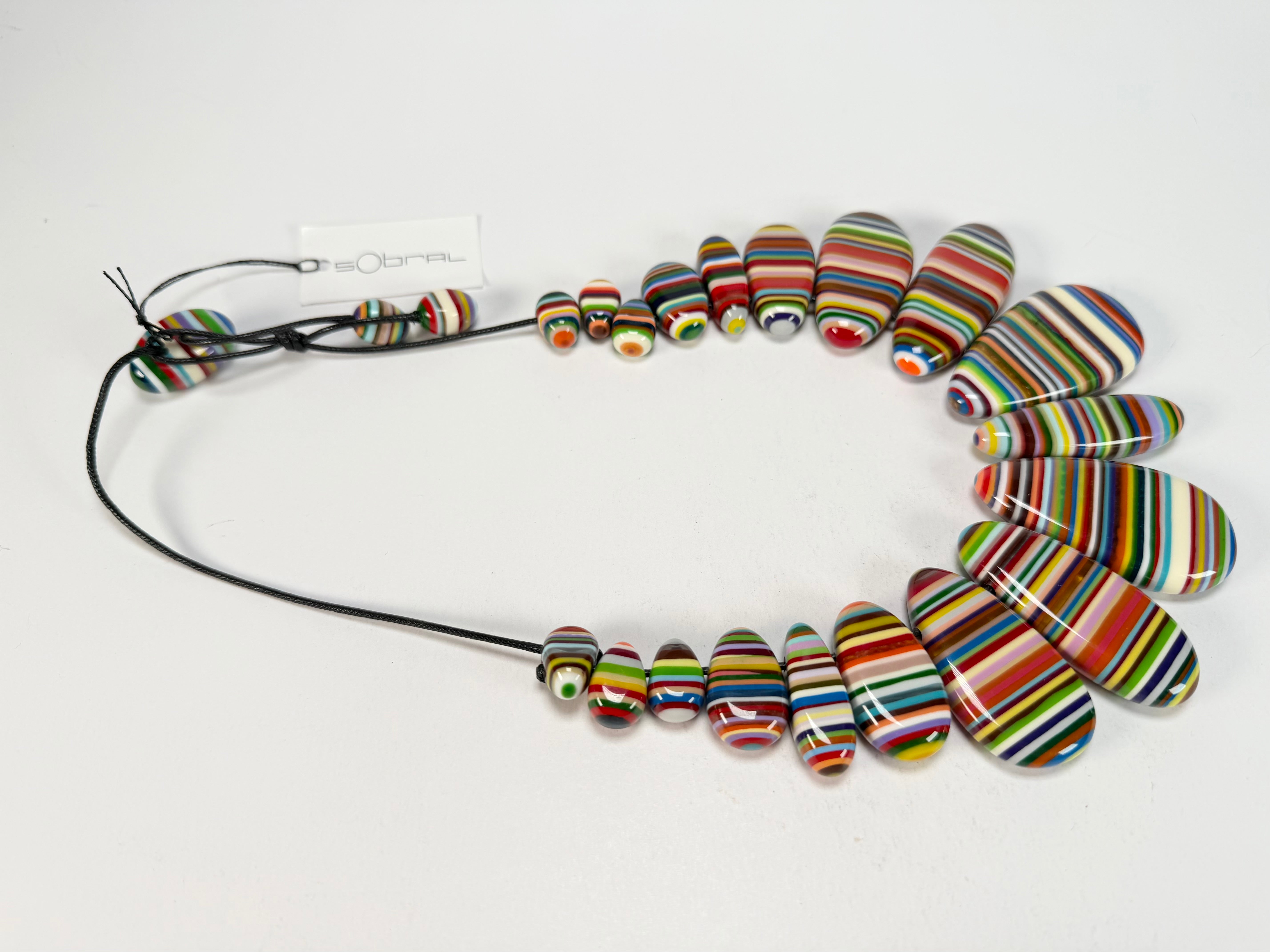 Sobral - Pop Art "Marou" Resin Necklace ( 005422 )