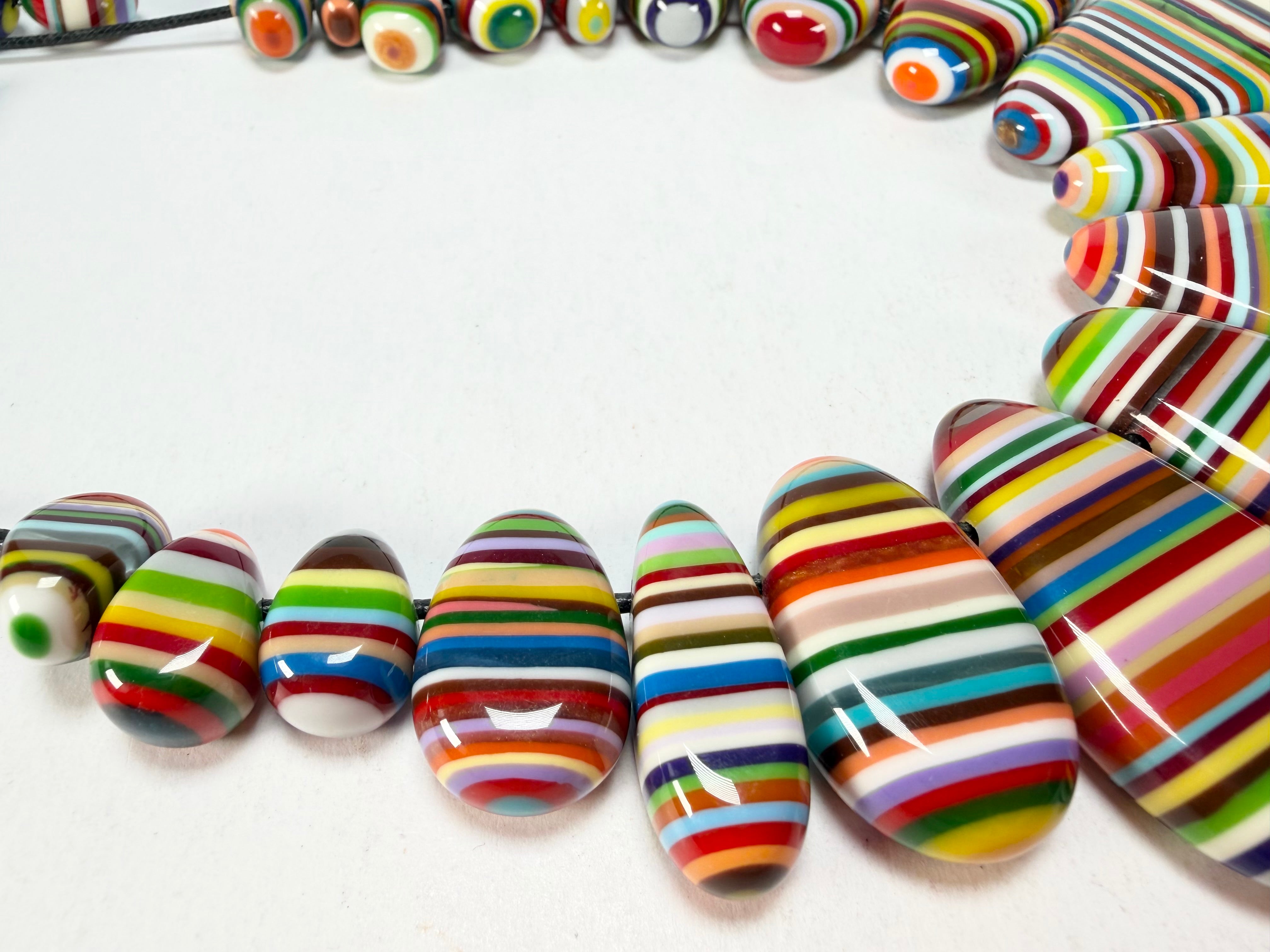 Sobral - Pop Art "Marou" Resin Necklace ( 005422 )