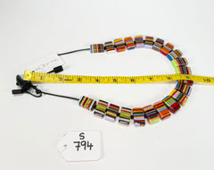 Sobral - Pop Art "Rachel" Resin Necklace ( 000034 )