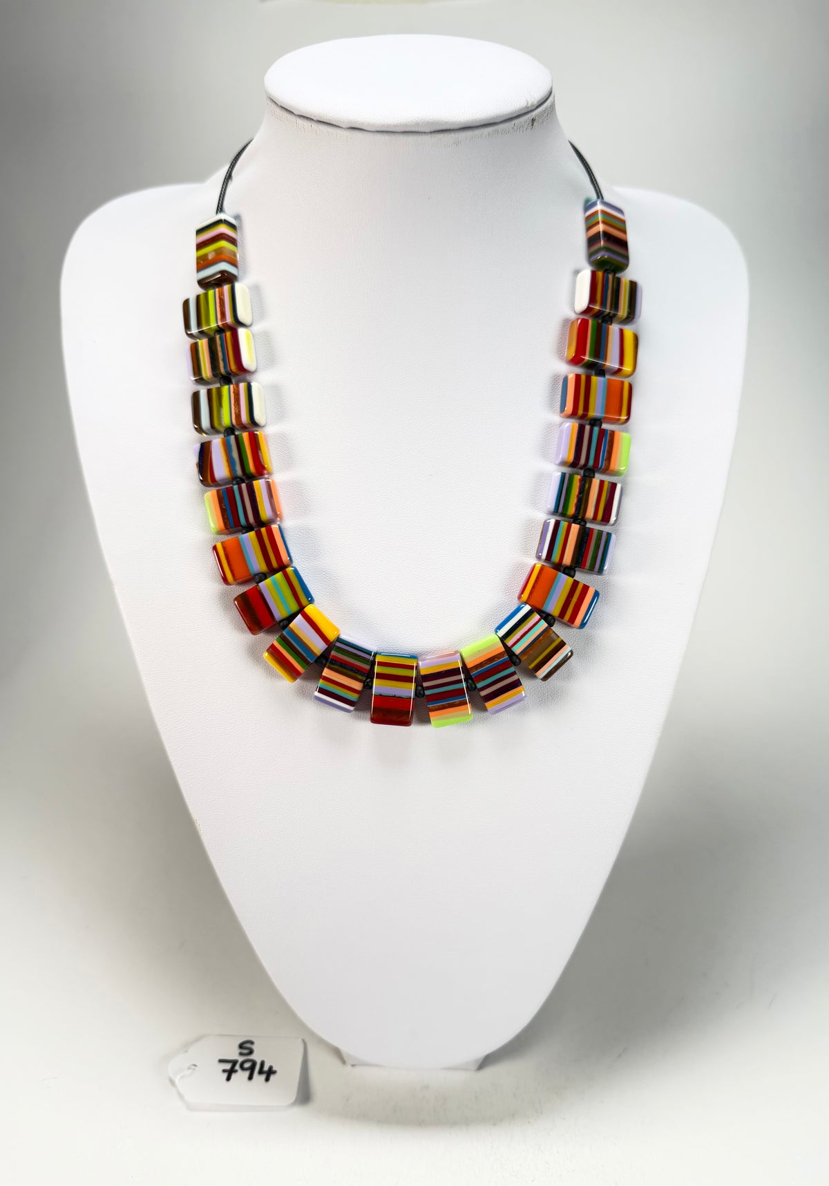 Sobral - Pop Art "Rachel" Resin Necklace ( 000034 )