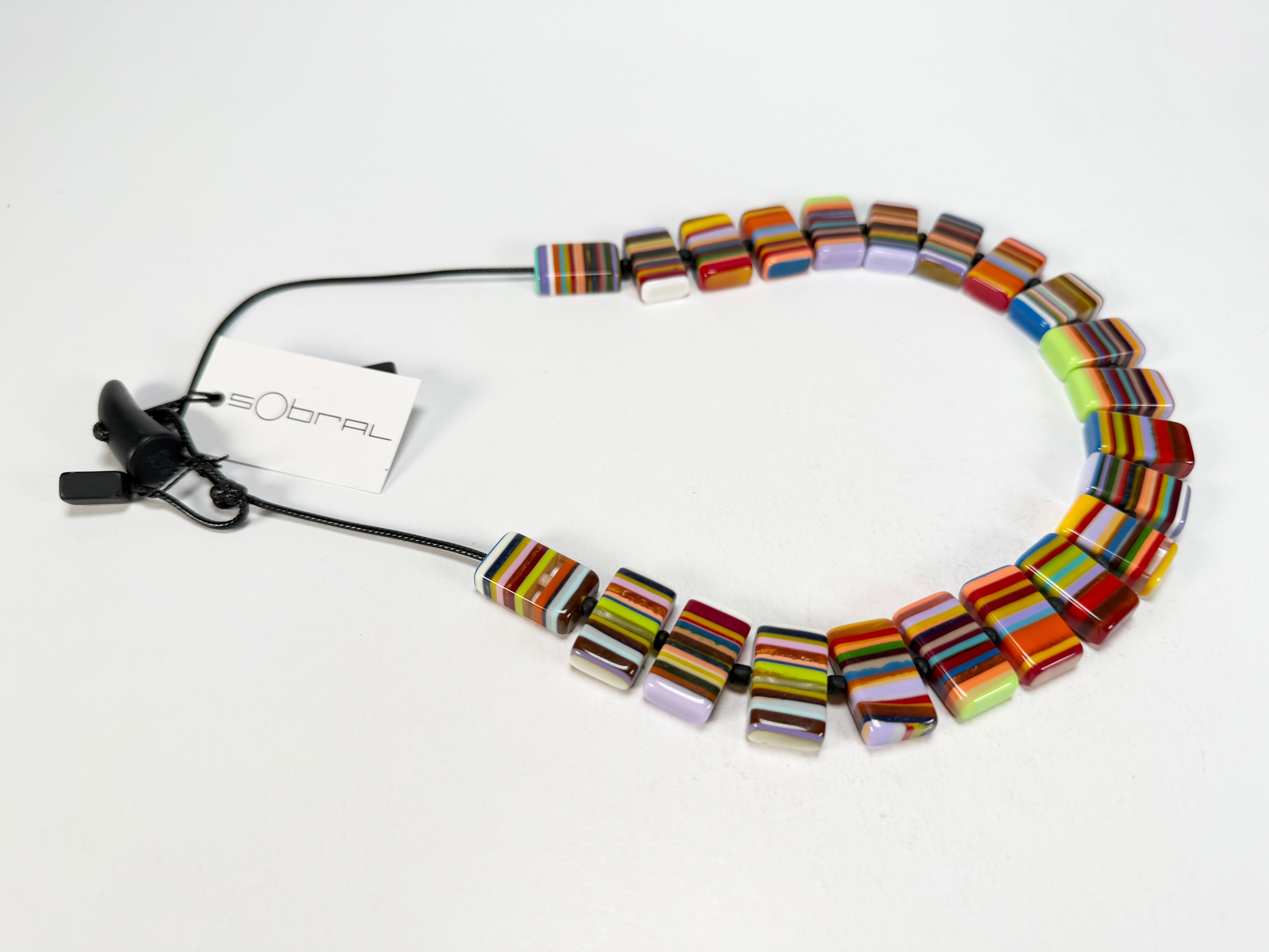 Sobral - Pop Art "Rachel" Resin Necklace ( 000034 )