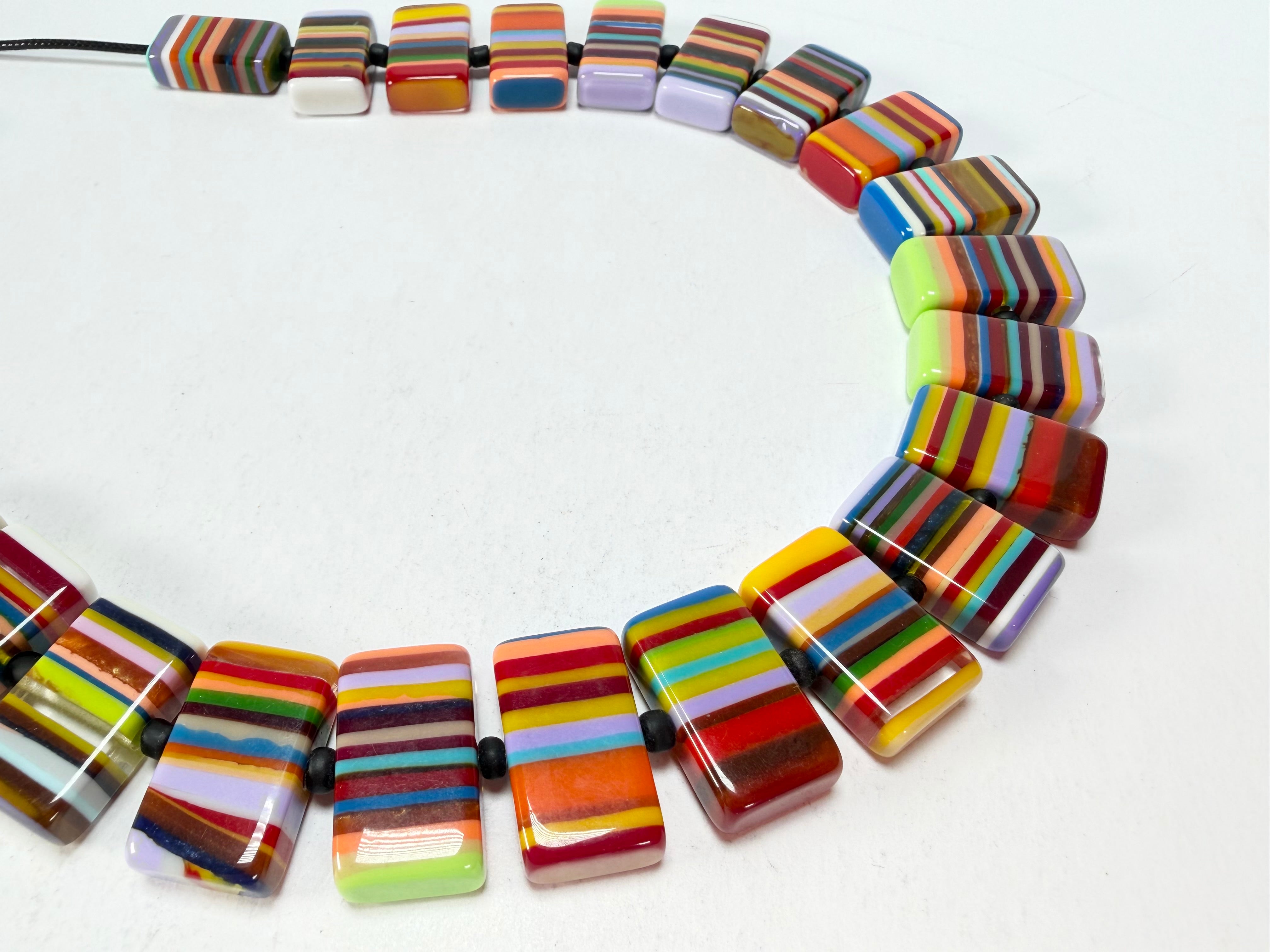 Sobral - Pop Art "Rachel" Resin Necklace ( 000034 )