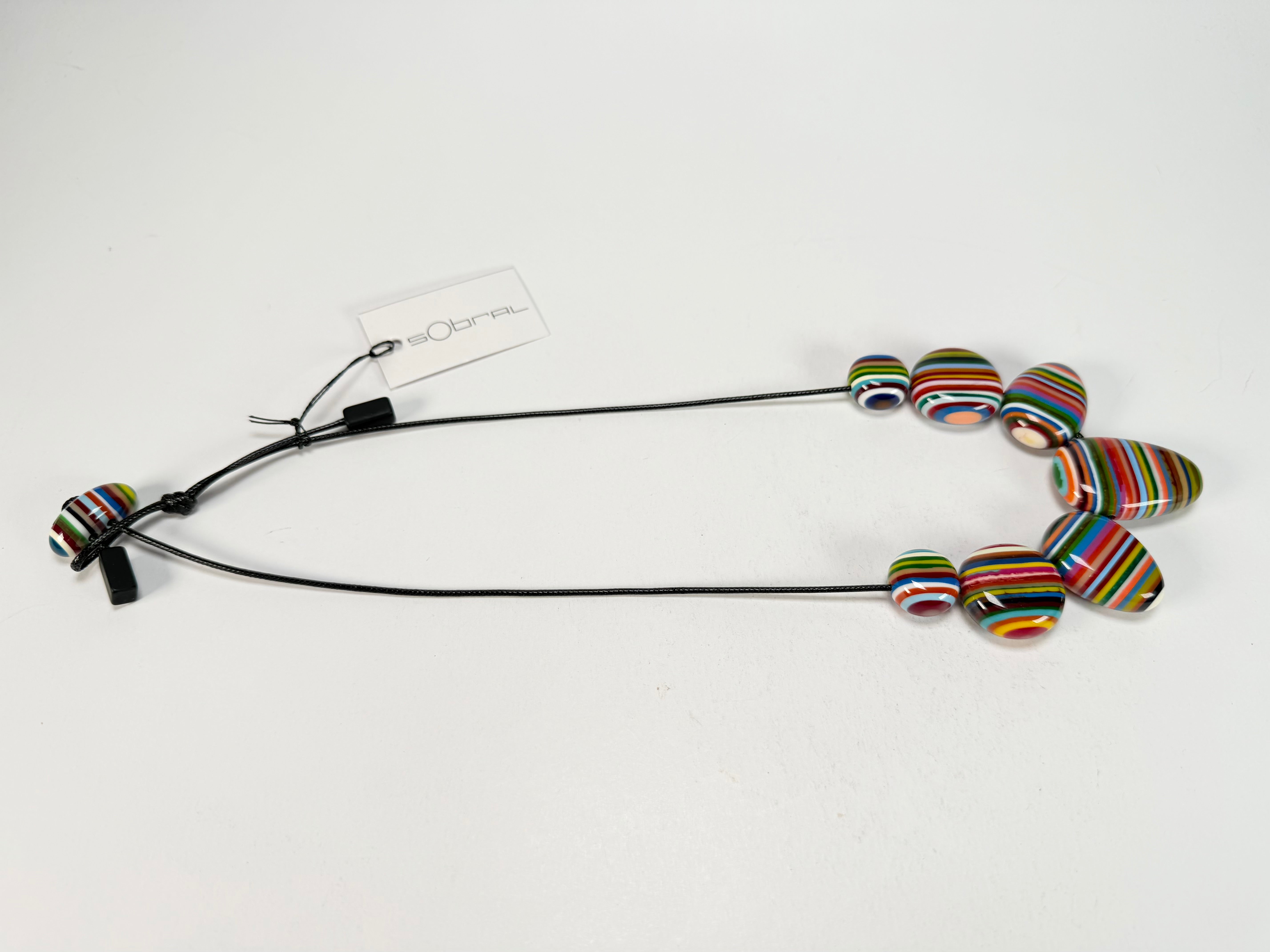 Sobral - Pop Art "Olinda Efeitos" Resin Necklace ( 005501 )