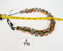 Sobral - Pop Art "Rachel" Resin Necklace ( 000034 )