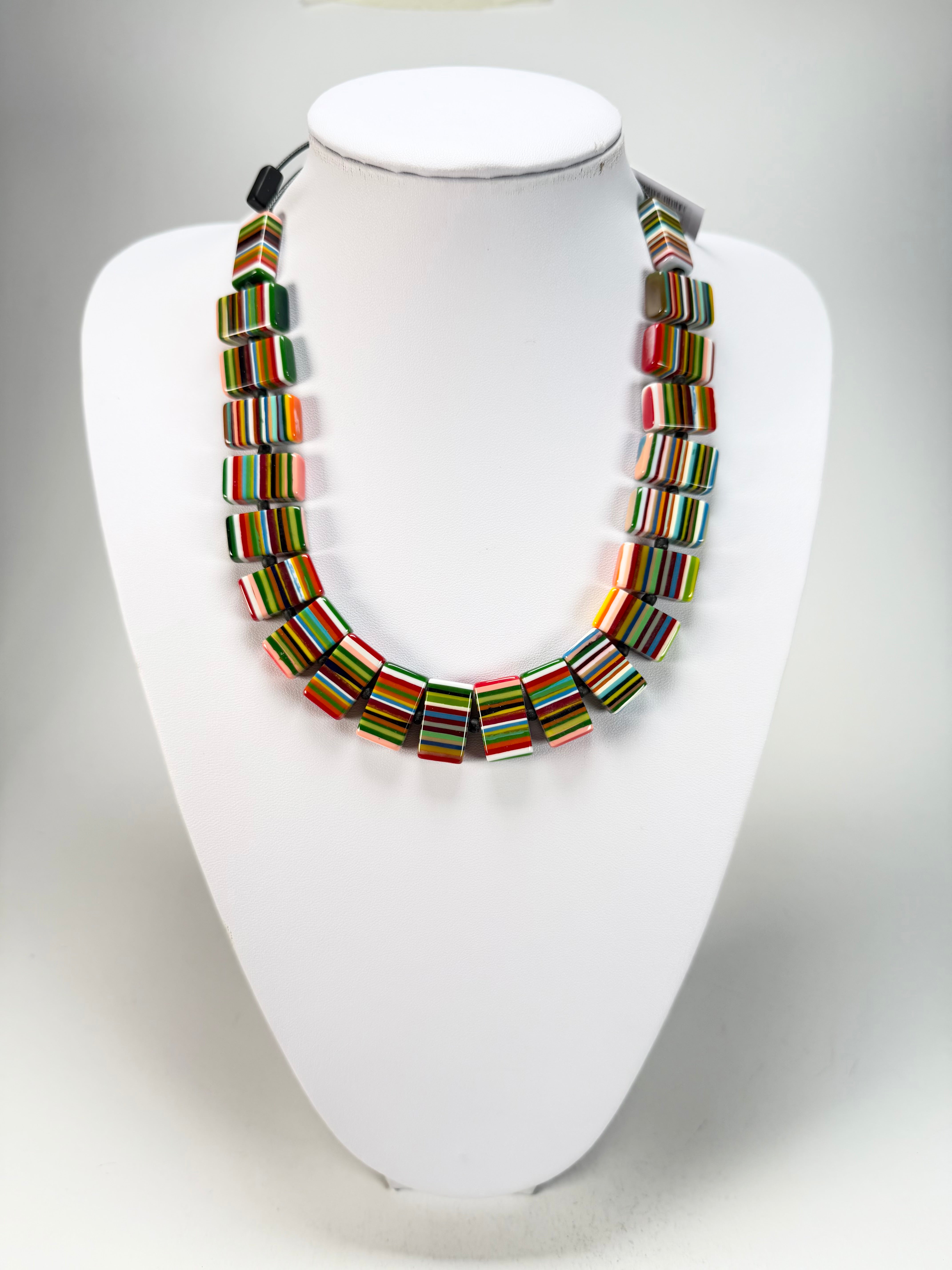 Sobral - Pop Art "Rachel" Resin Necklace ( 000034 )