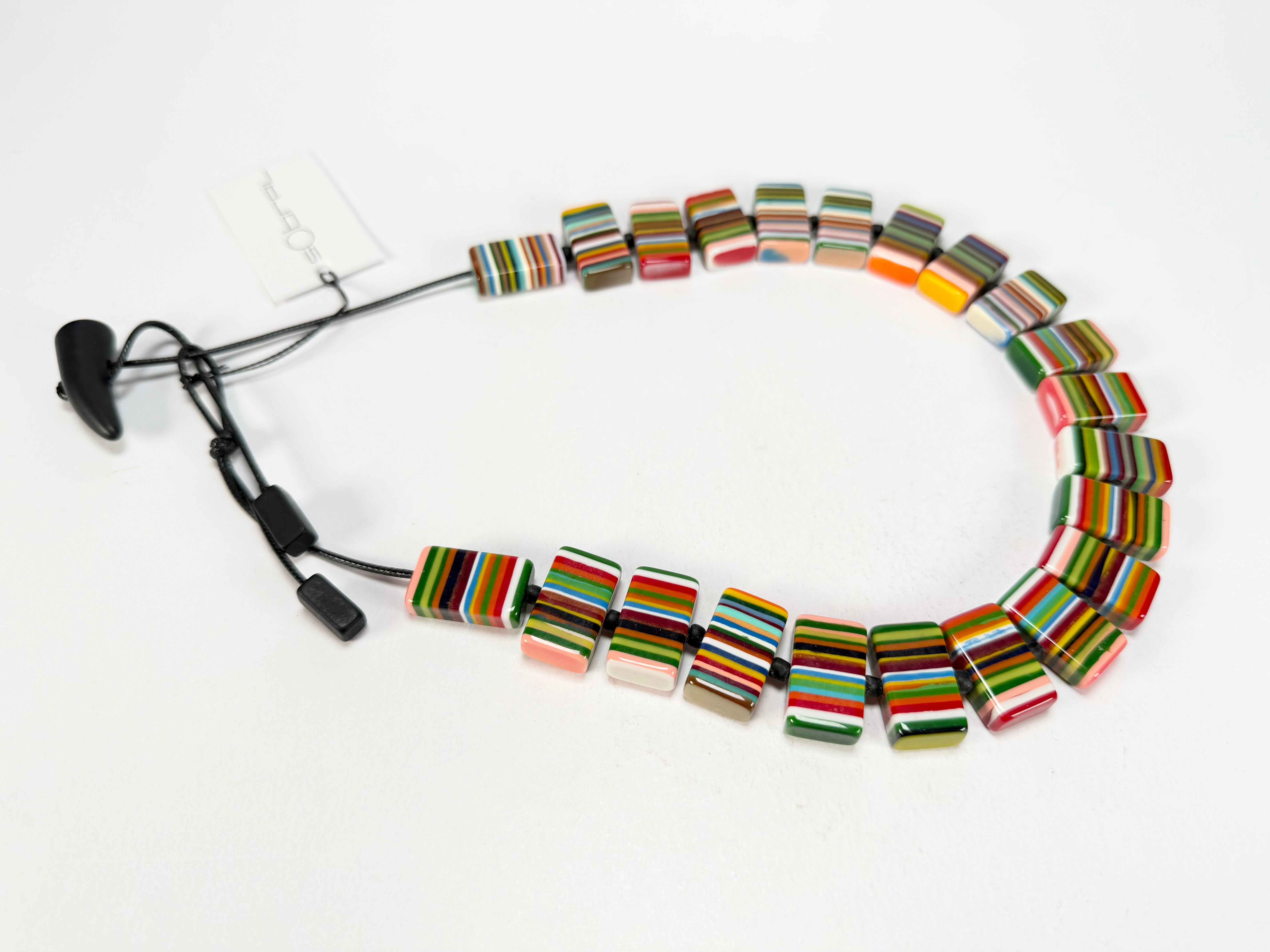 Sobral - Pop Art "Rachel" Resin Necklace ( 000034 )
