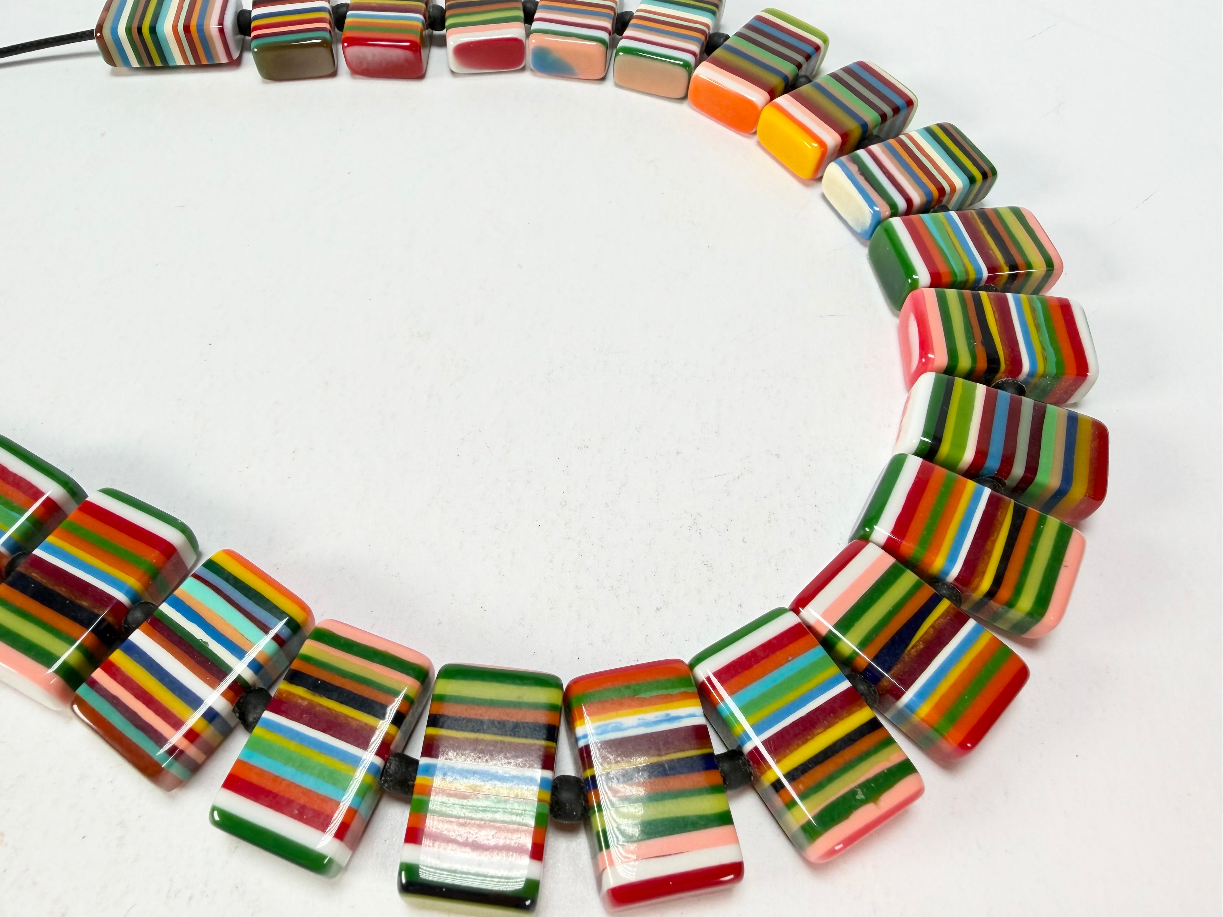 Sobral - Pop Art "Rachel" Resin Necklace ( 000034 )