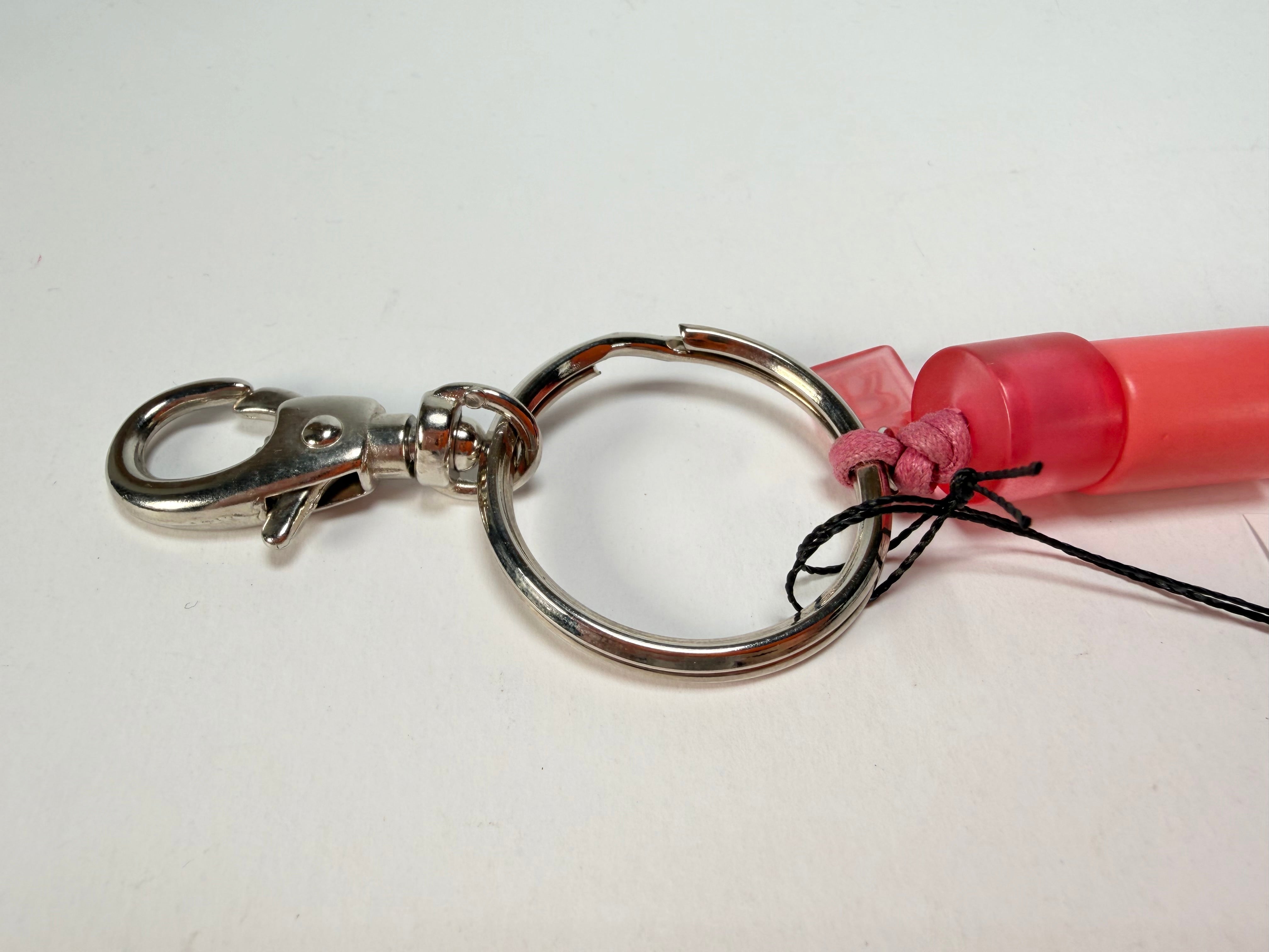 Sobral - Indiana "Cereja" Pink Resin Key Ring / Key Chain ( 000179 )