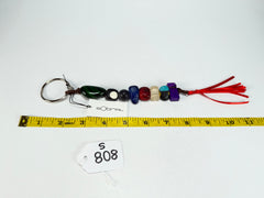Sobral - Indiana "Mix Multicor" Resin Key Ring / Key Chain ( 000179 )