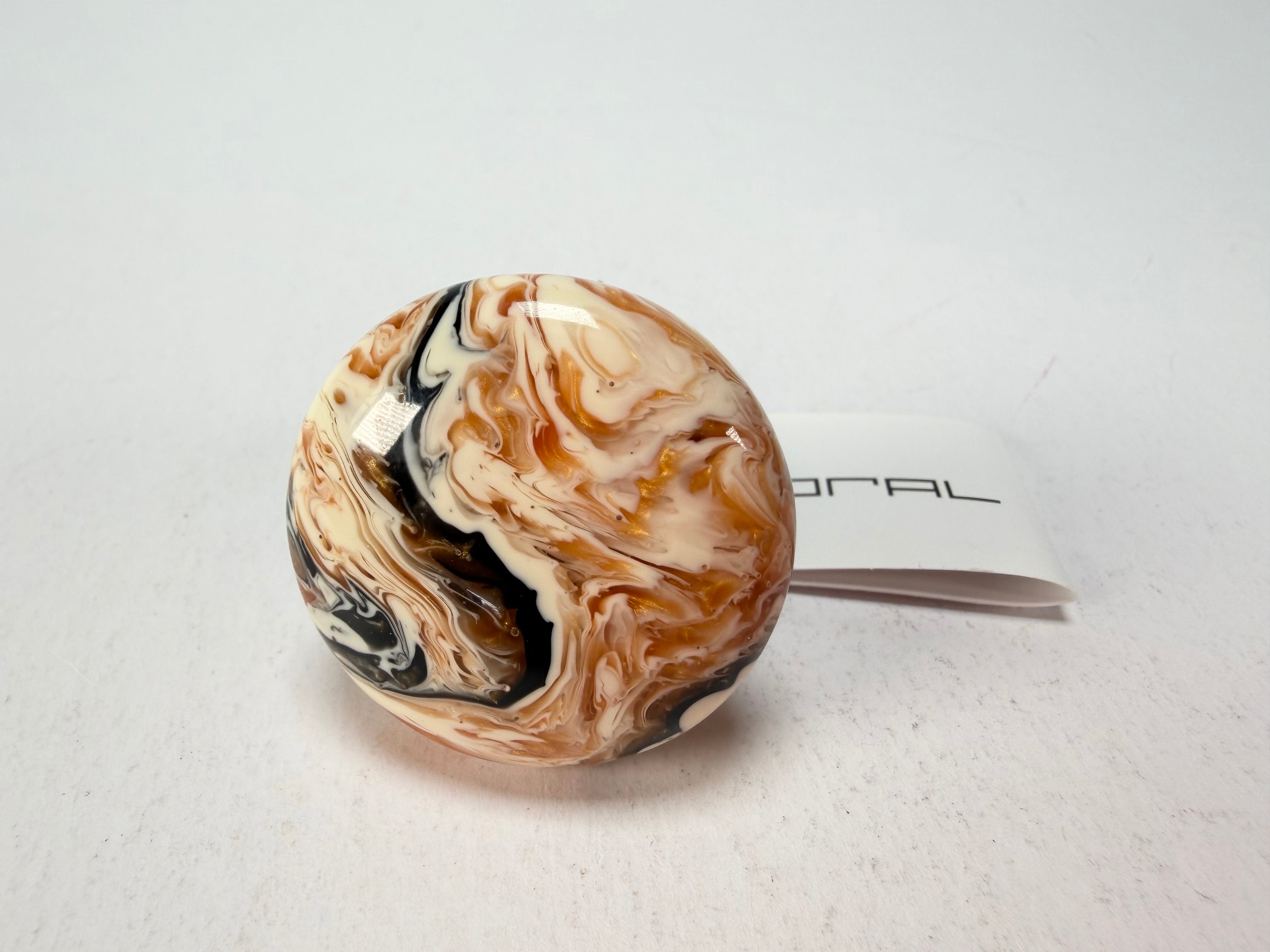 Sobral - Carmelo "Onda Circle" Resin Ring ( 005324 ) - Size UK U / US 10