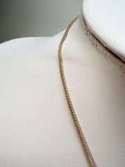 Sobral - Carmelo "Vague" Resin AG Sliver Necklace ( 005328 )