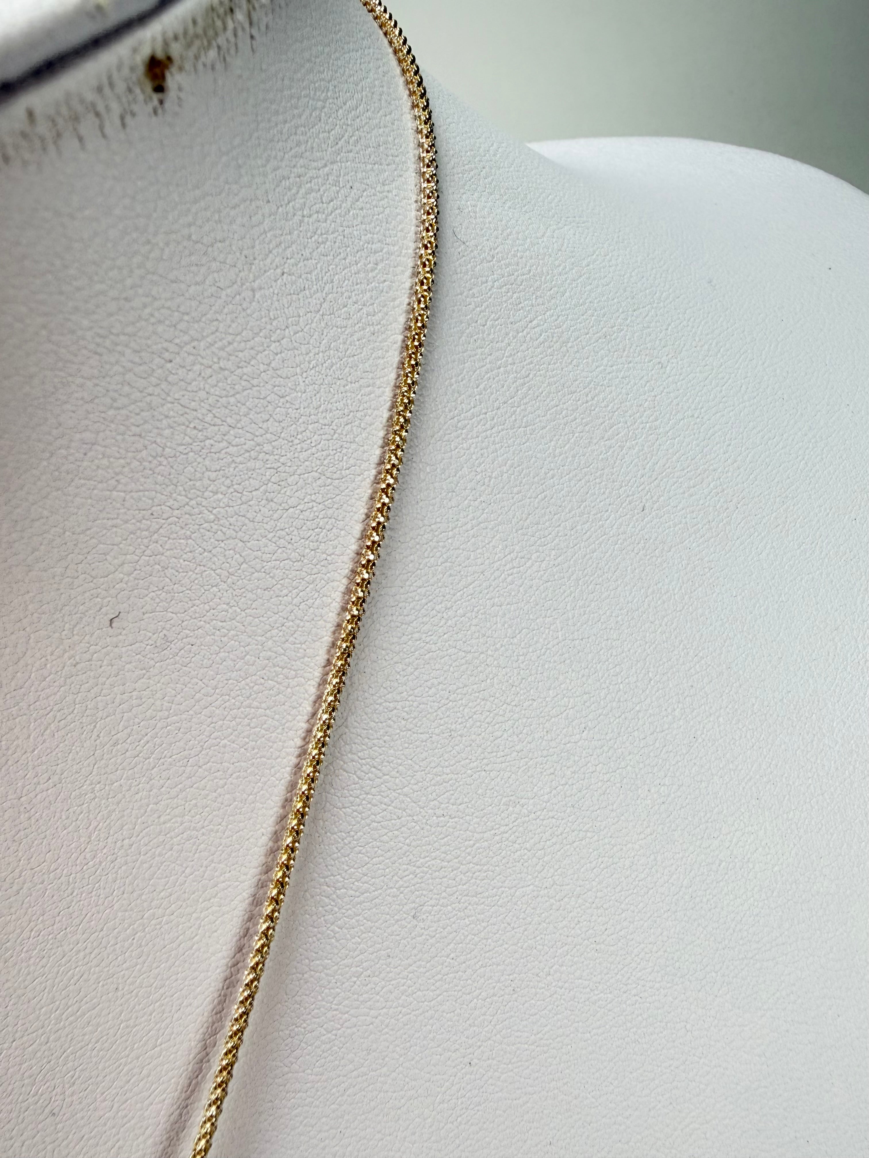 Sobral - Carmelo "Vague" Resin AG Sliver Necklace ( 005328 )