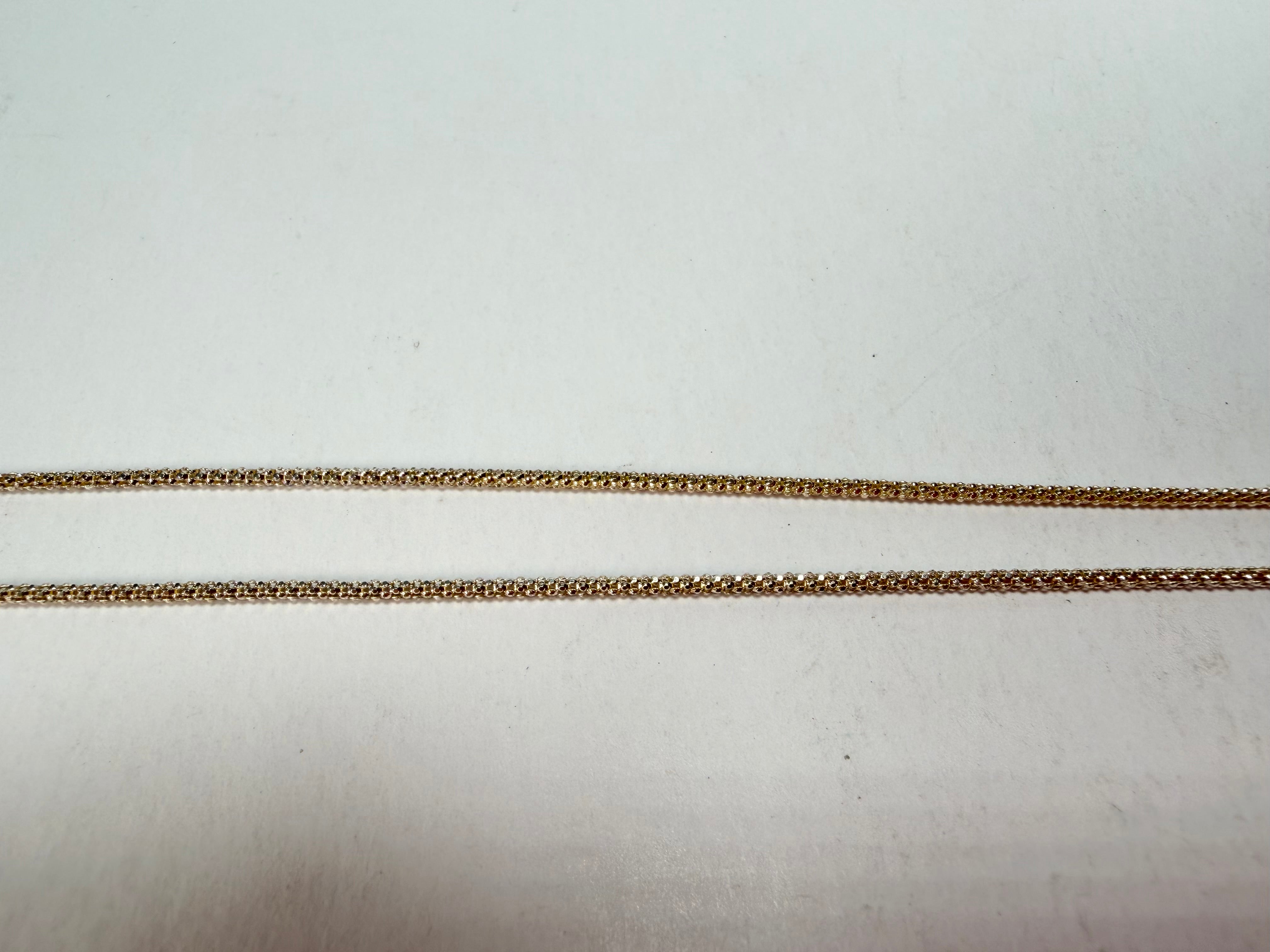 Sobral - Carmelo "Vague" Resin AG Sliver Necklace ( 005328 )