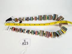 Sobral - Pop Art "K" Multi Cubes Resin Necklace ( 003624 )