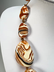 Sobral - Carmelo "Onda Lisi" Resin Necklace ( 004578 )