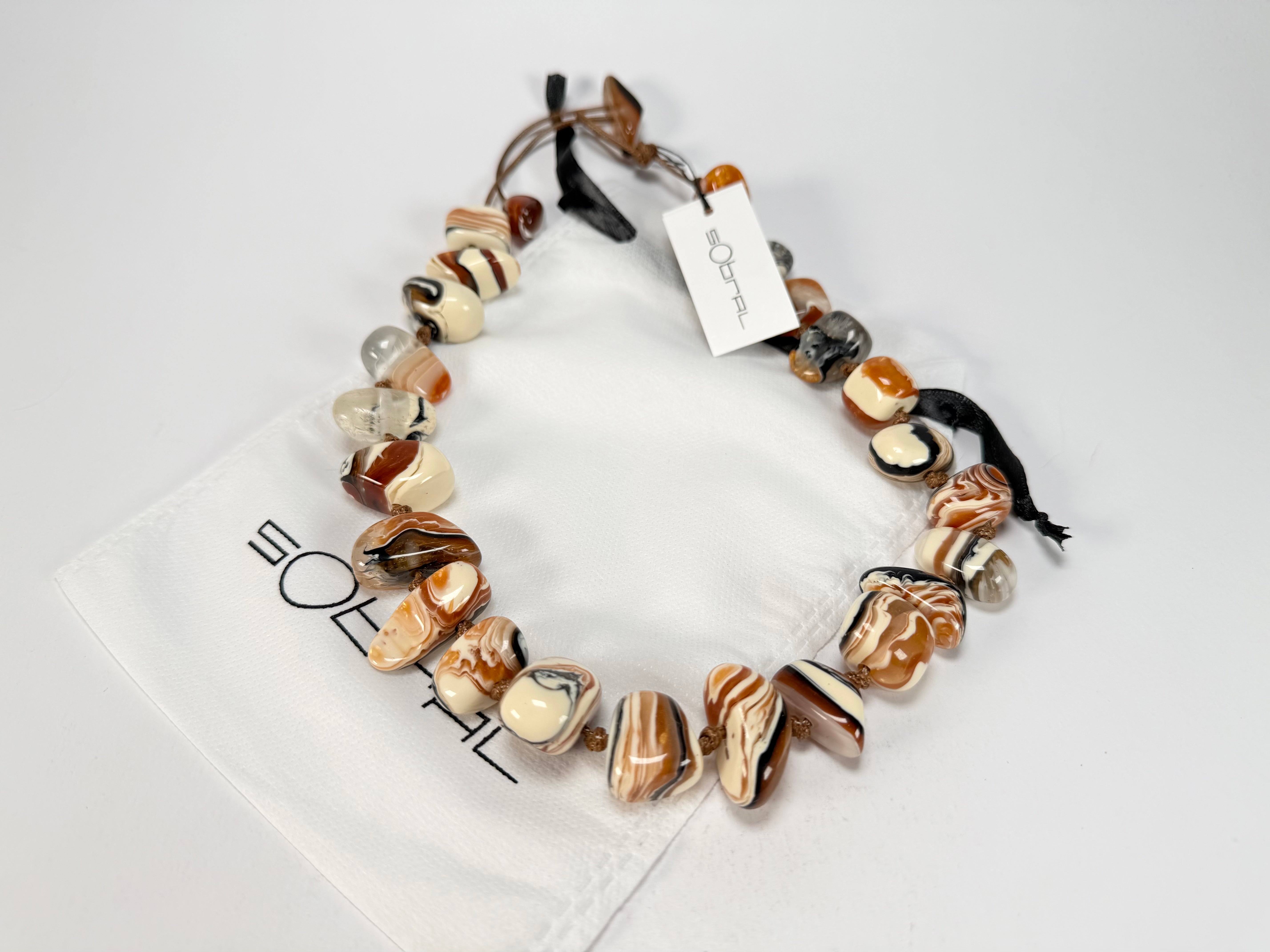 Sobral - Carmelo "Onda" Resin Necklace ( 005334 )