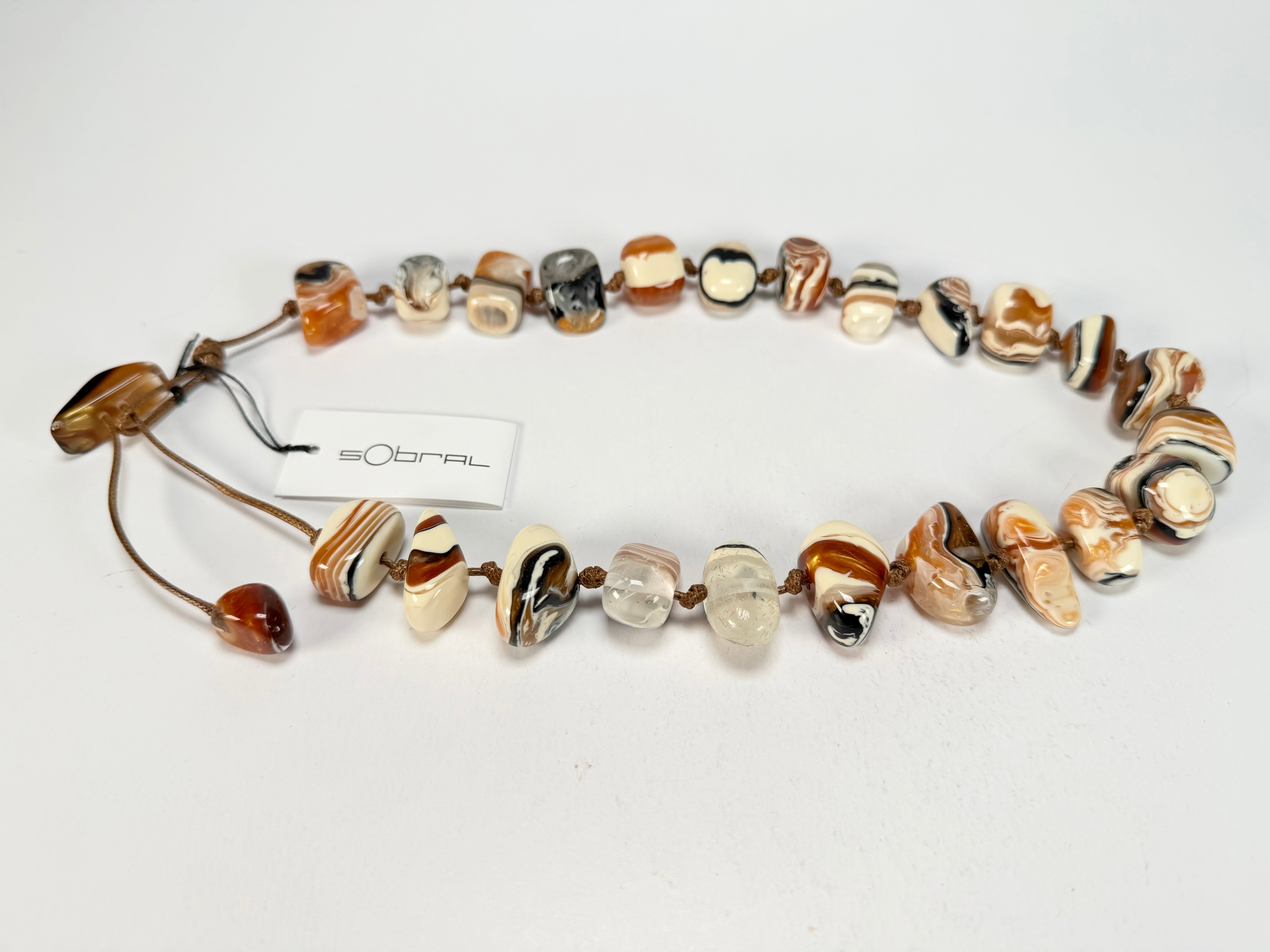 Sobral - Carmelo "Onda" Resin Necklace ( 005334 )
