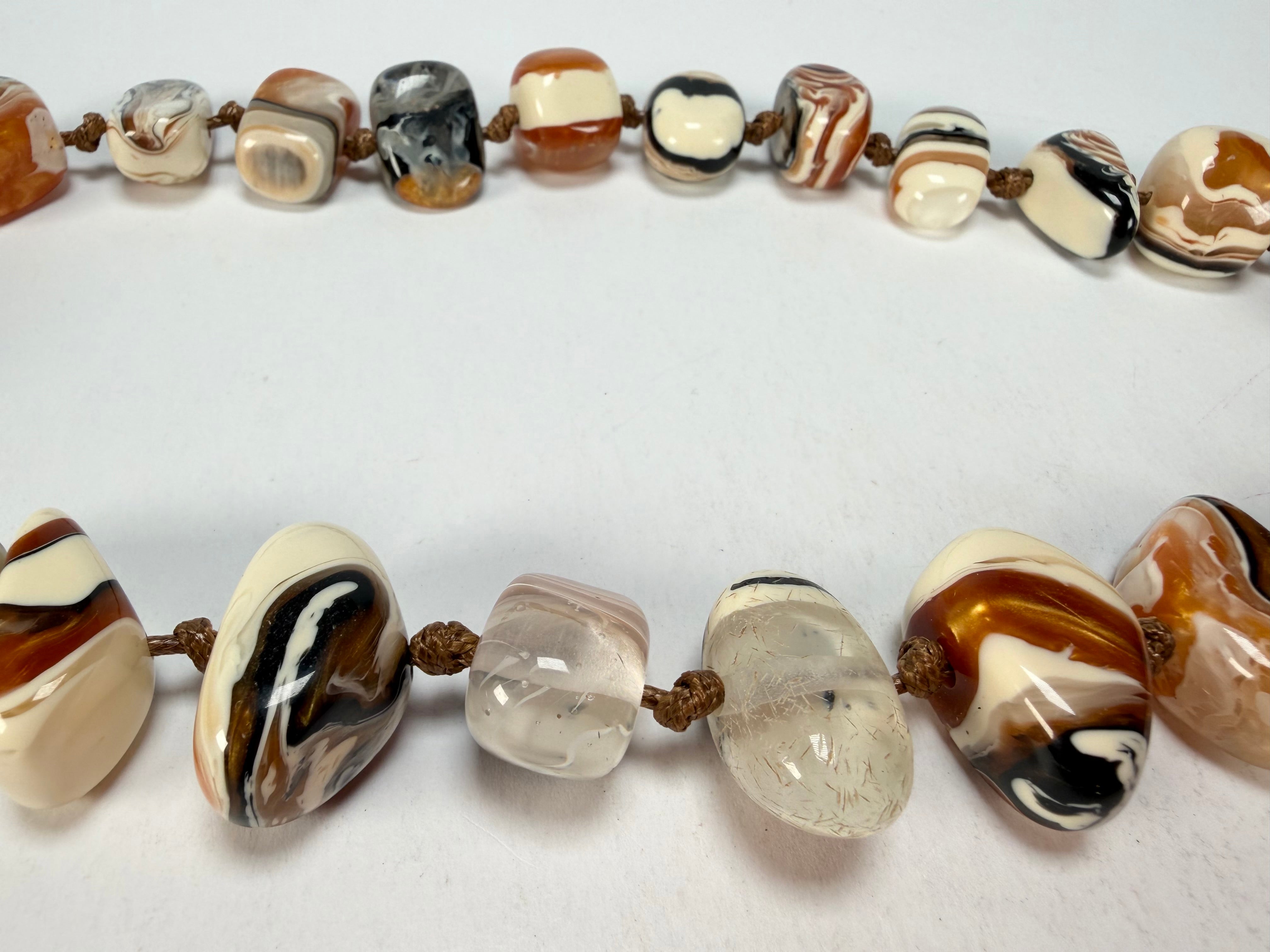 Sobral - Carmelo "Onda" Resin Necklace ( 005334 )