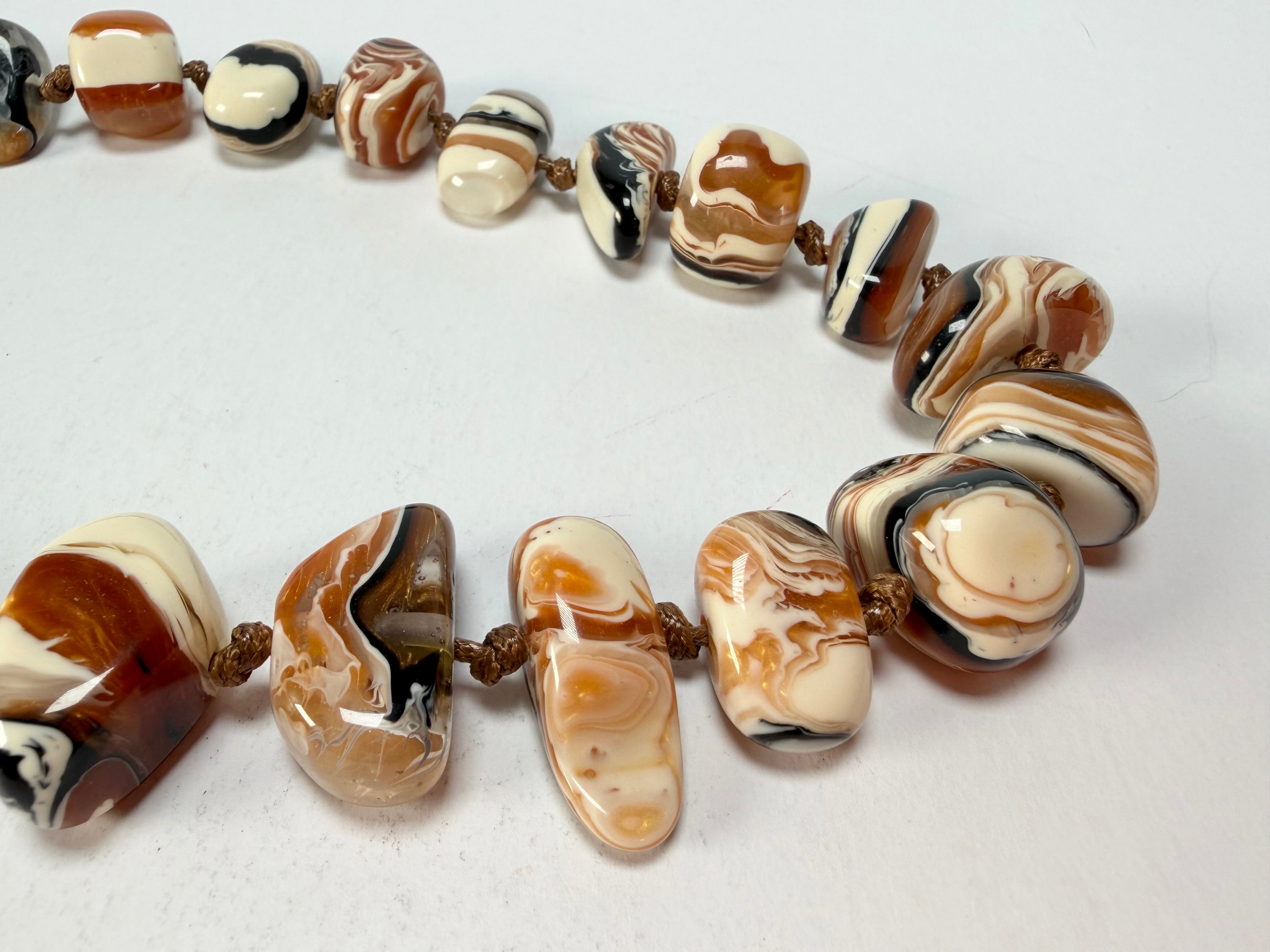 Sobral - Carmelo "Onda" Resin Necklace ( 005334 )