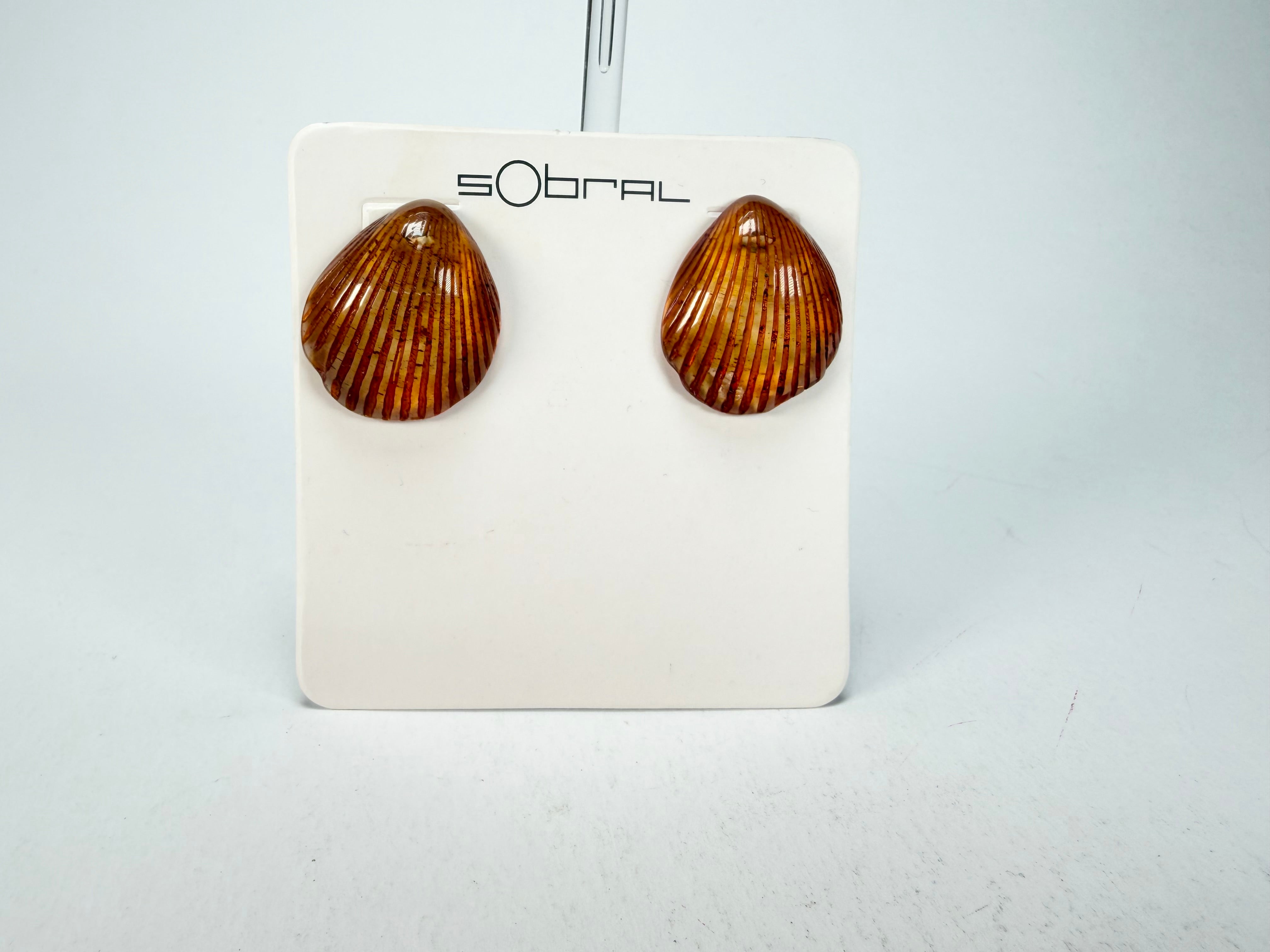 Sobral - Búzios "Praia de Geribá" Resin Earrings ( 000000 )