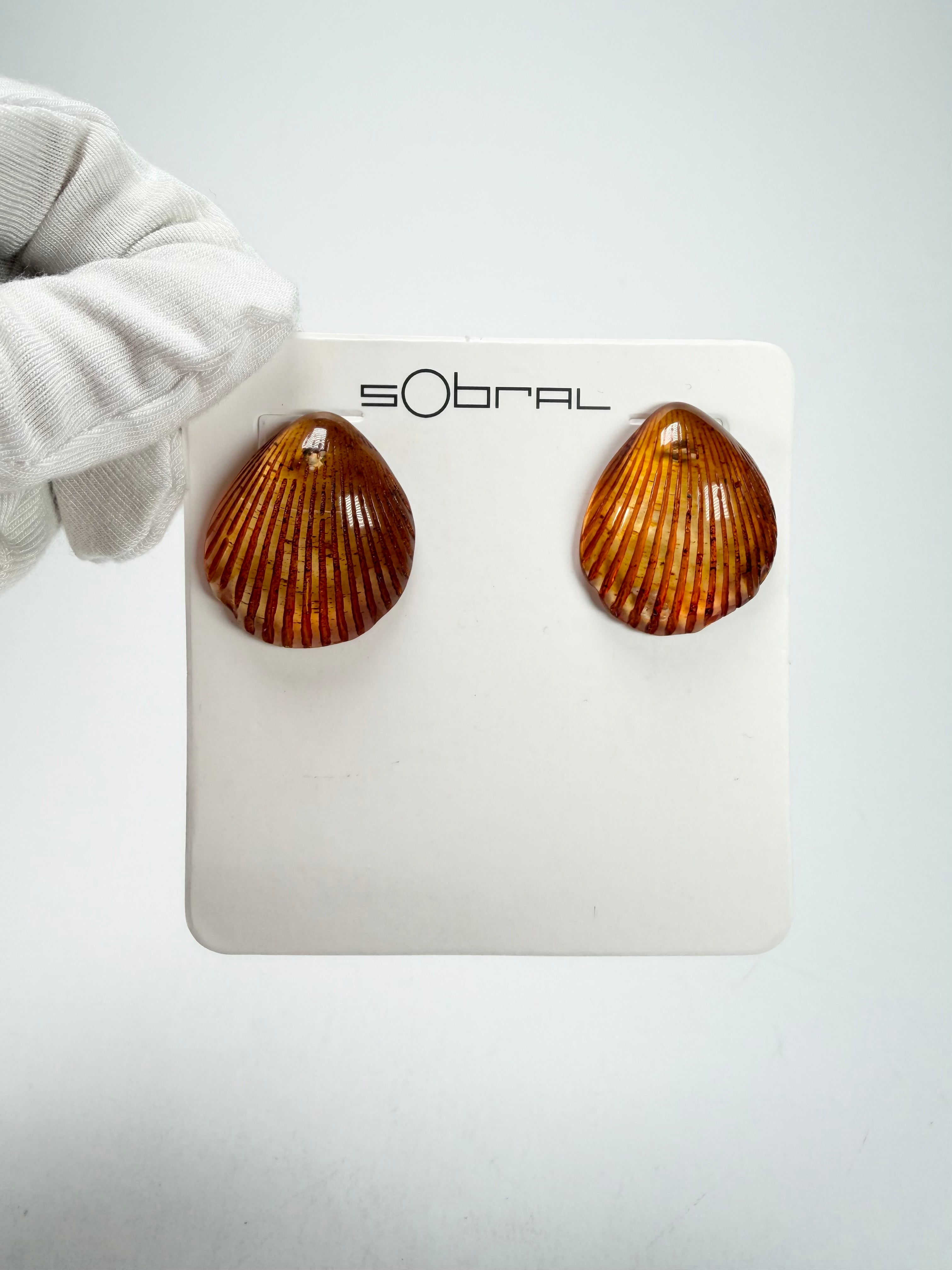 Sobral - Búzios "Praia de Geribá" Resin Earrings ( 000000 )
