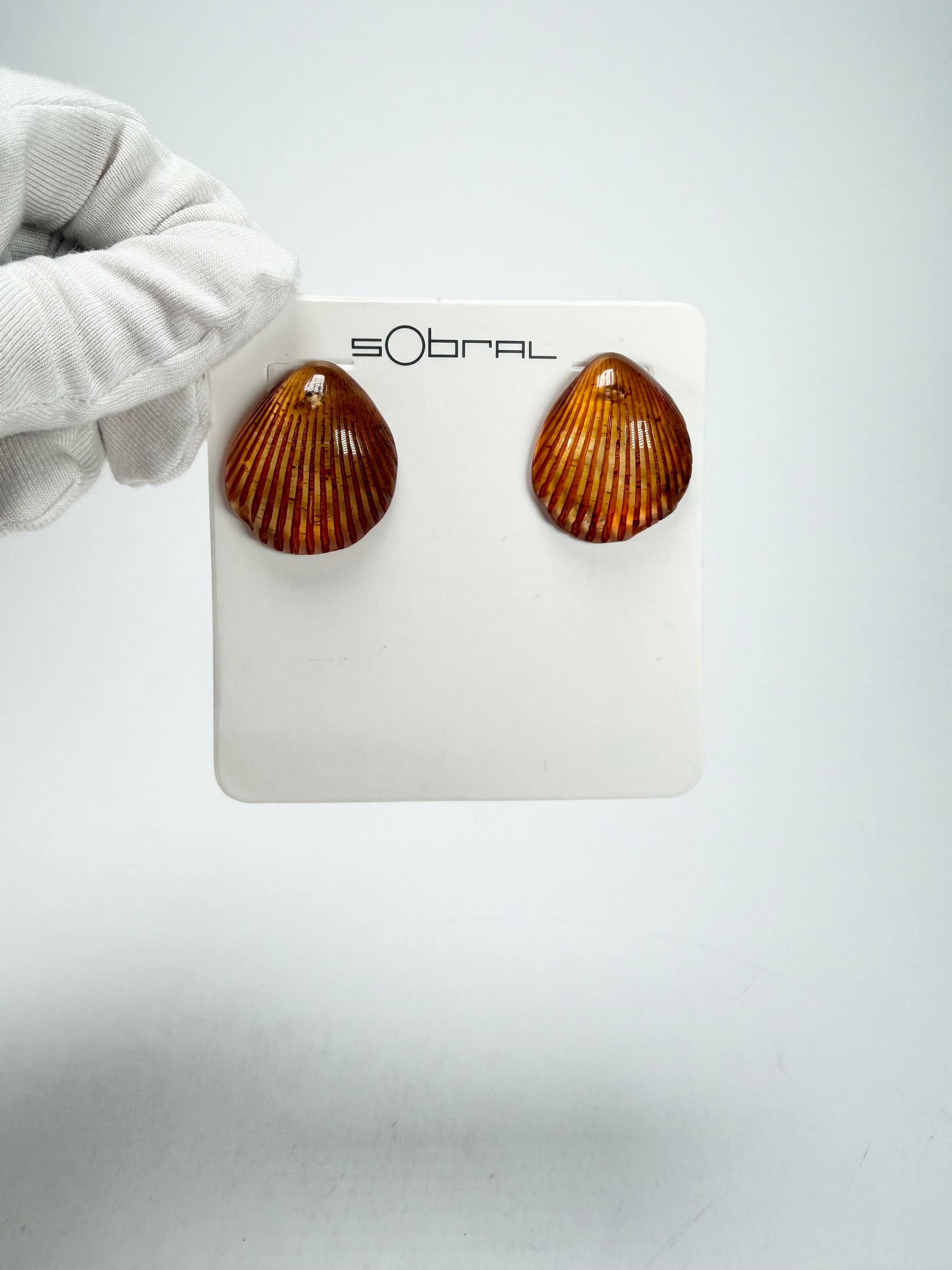 Sobral - Búzios "Praia de Geribá" Resin Earrings ( 000000 )
