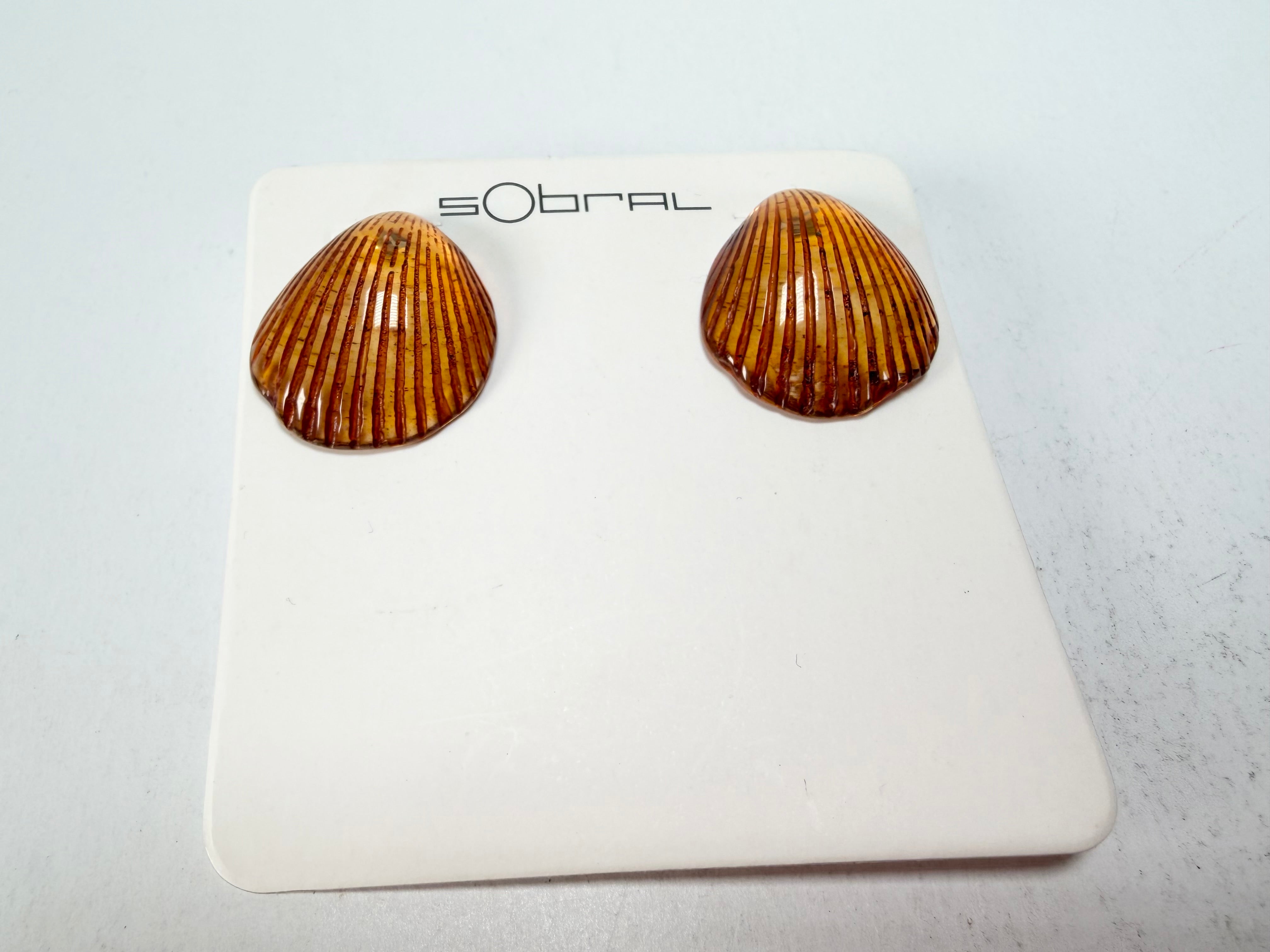 Sobral - Búzios "Praia de Geribá" Resin Earrings ( 000000 )