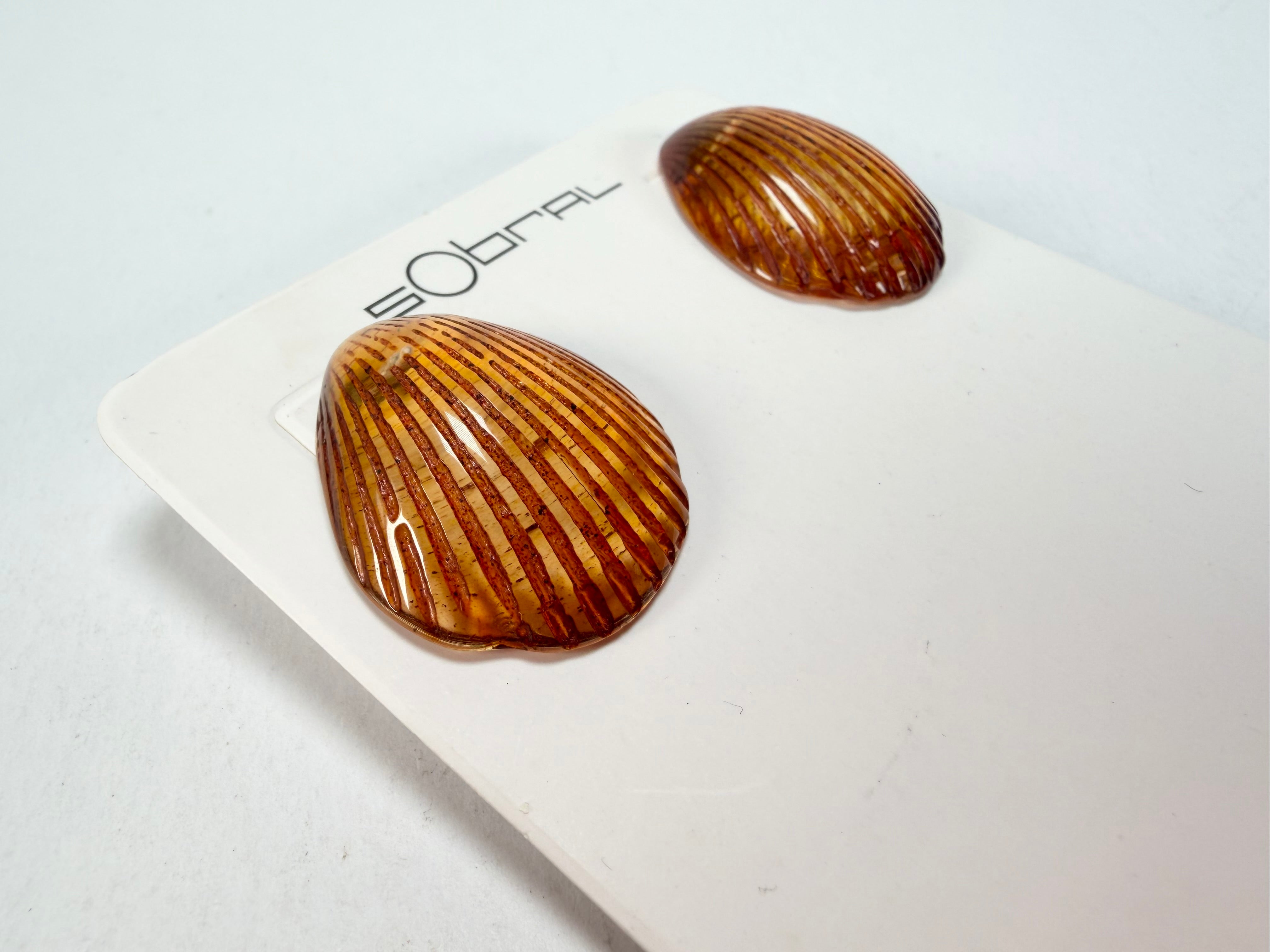 Sobral - Búzios "Praia de Geribá" Resin Earrings ( 000000 )