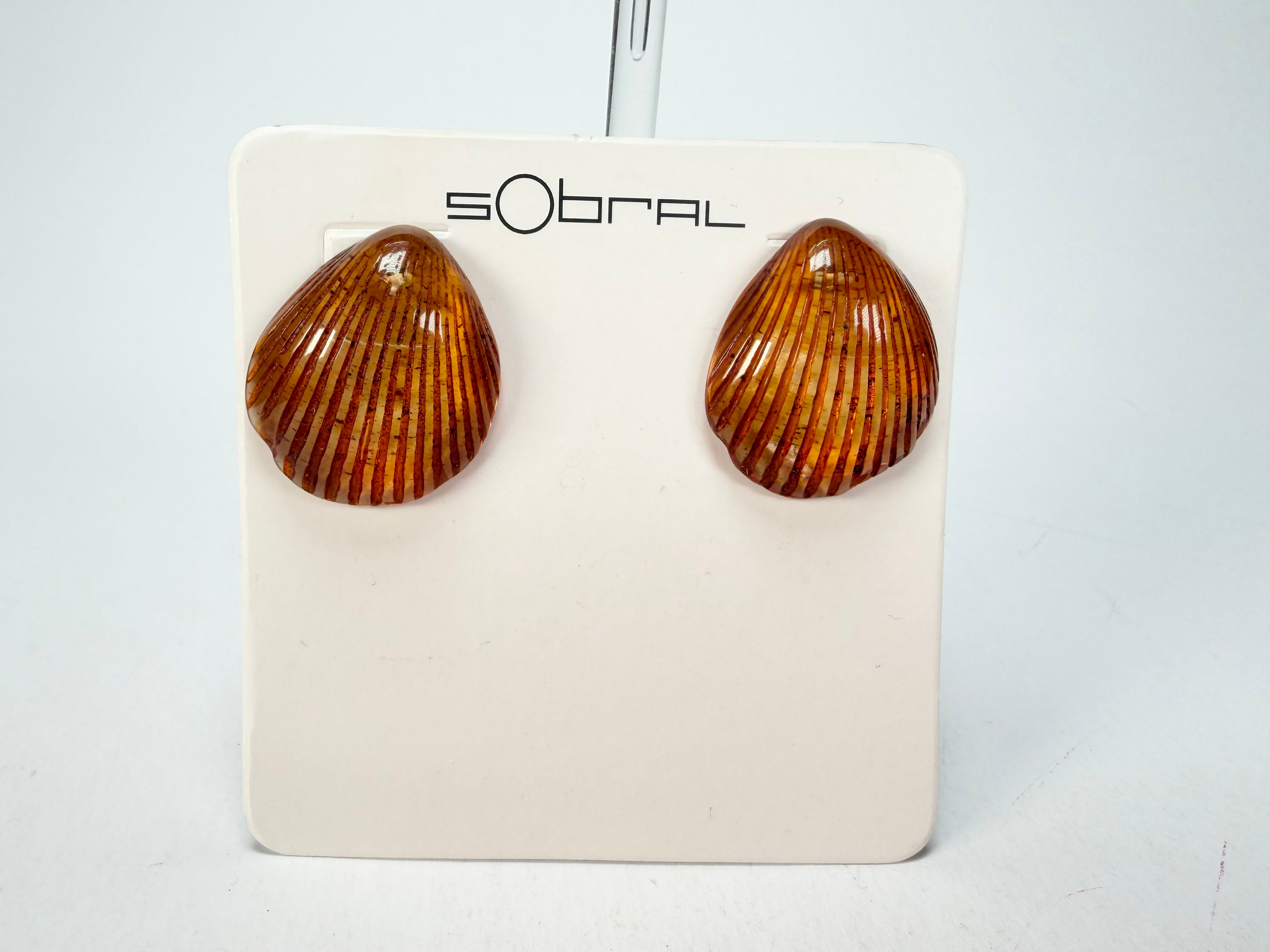 Sobral - Búzios "Praia de Geribá" Resin Earrings ( 000000 )