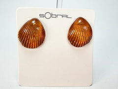 Sobral - Búzios "Praia de Geribá" Resin Earrings ( 000000 )