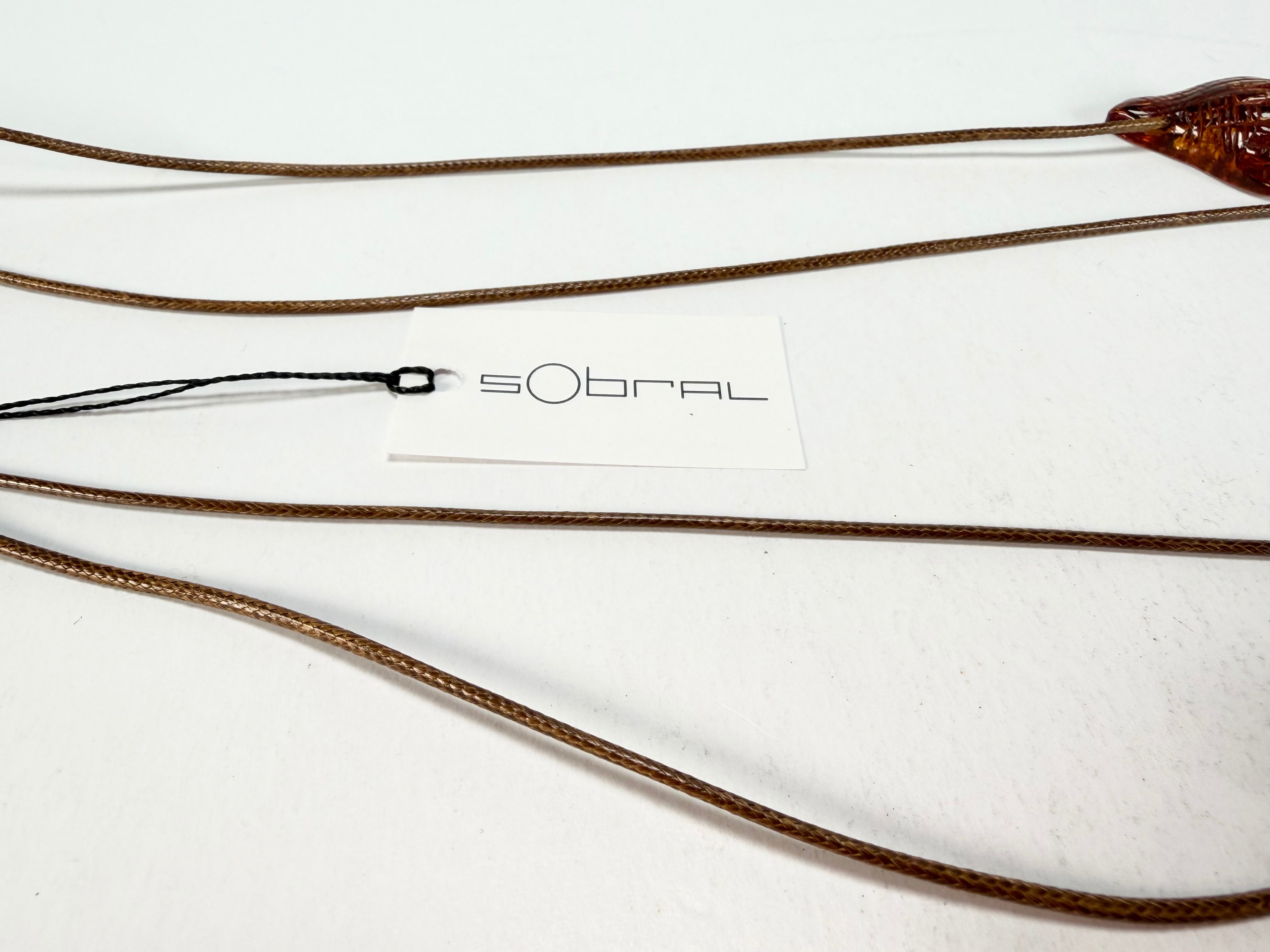 Sobral - Búzios "Praia dos Amores" Resin Necklace ( 000000 )