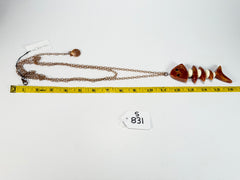 Sobral - Búzios "Praia dos Ossos" Resin Necklace ( 000000 )