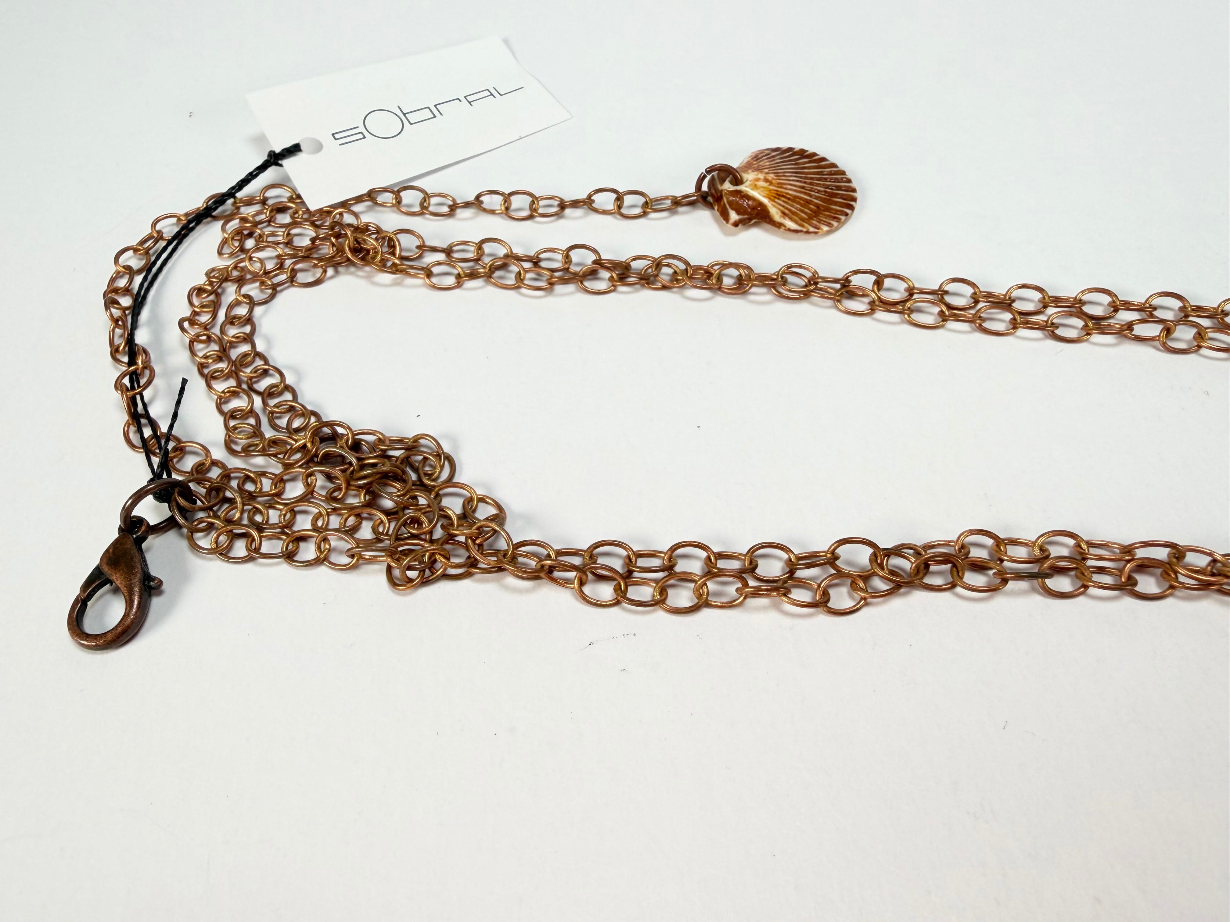 Sobral - Búzios "Praia dos Ossos" Resin Necklace ( 000000 )