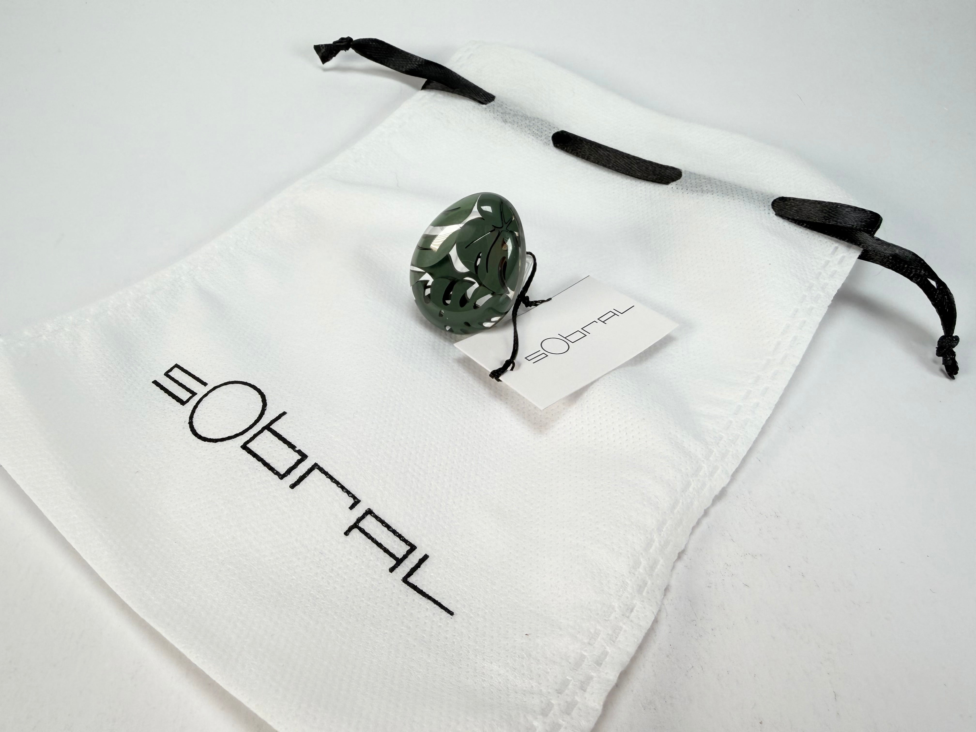 Sobral - Costela de Adão "Eva" Resin Ring ( 005528 ) - Size UK N / US 7