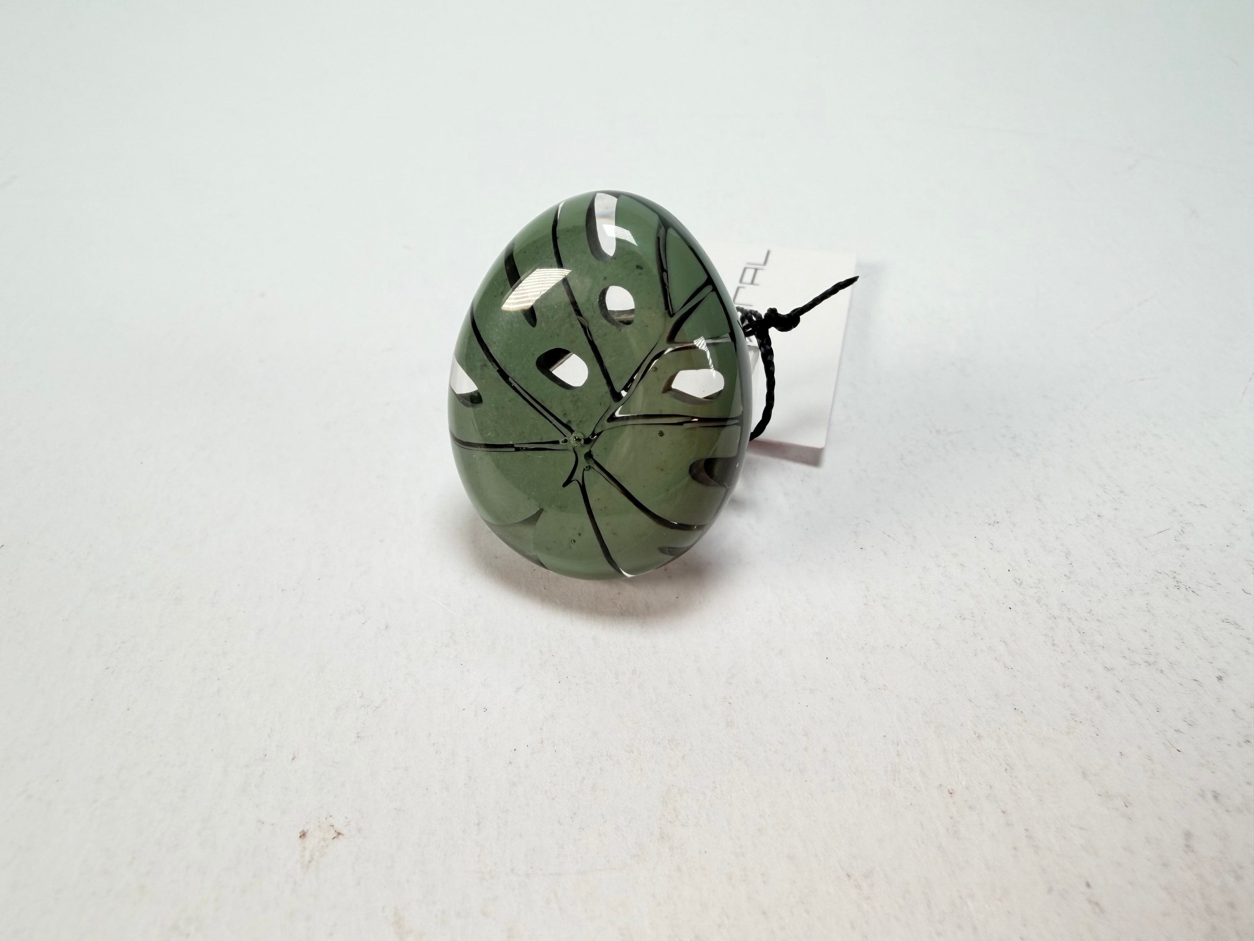 Sobral - Costela de Adão "Eva" Resin Ring ( 005528 ) - Size UK Q / US 8