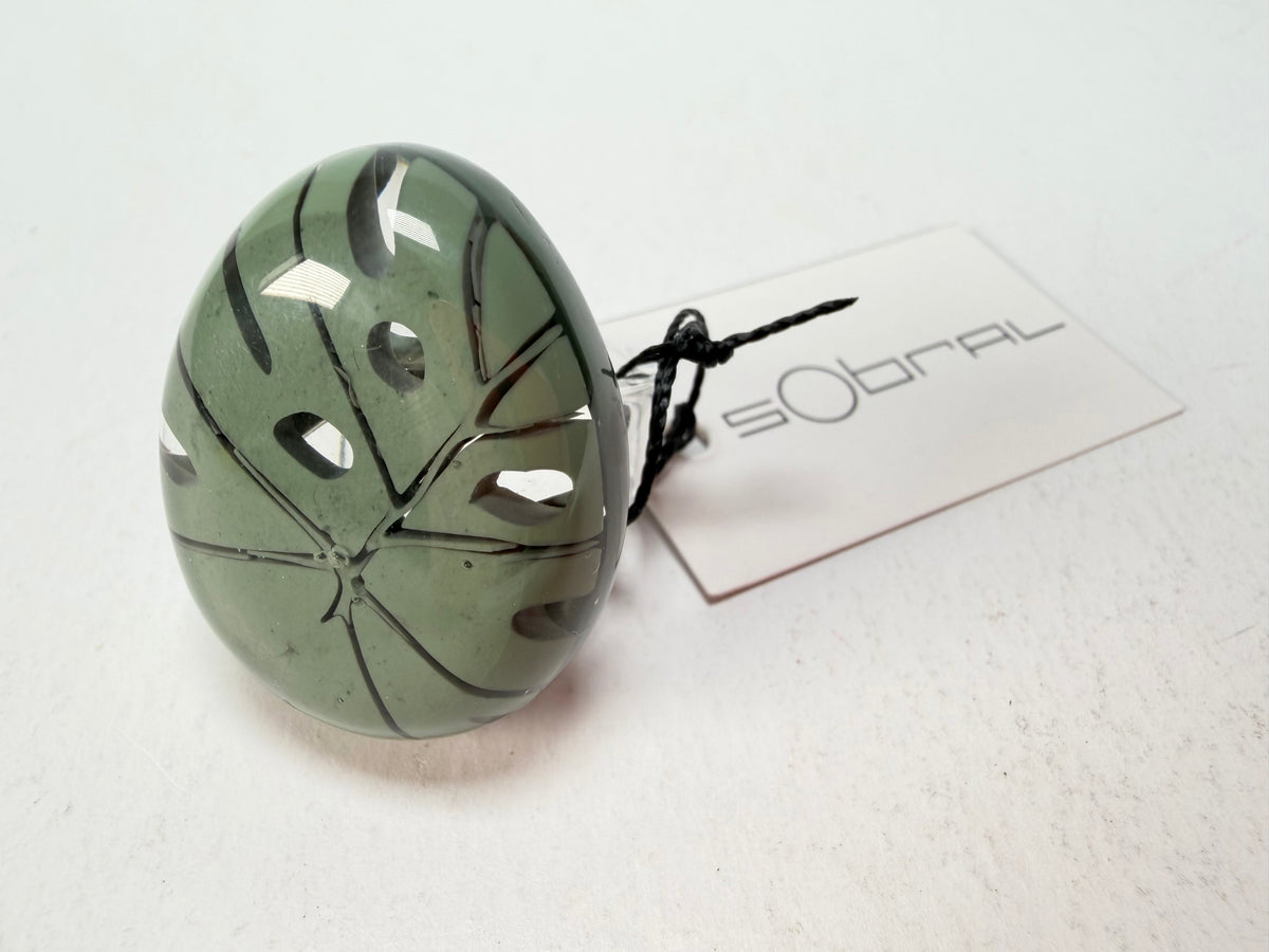 Sobral - Costela de Adão "Eva" Resin Ring ( 005528 ) - Size UK Q / US 8