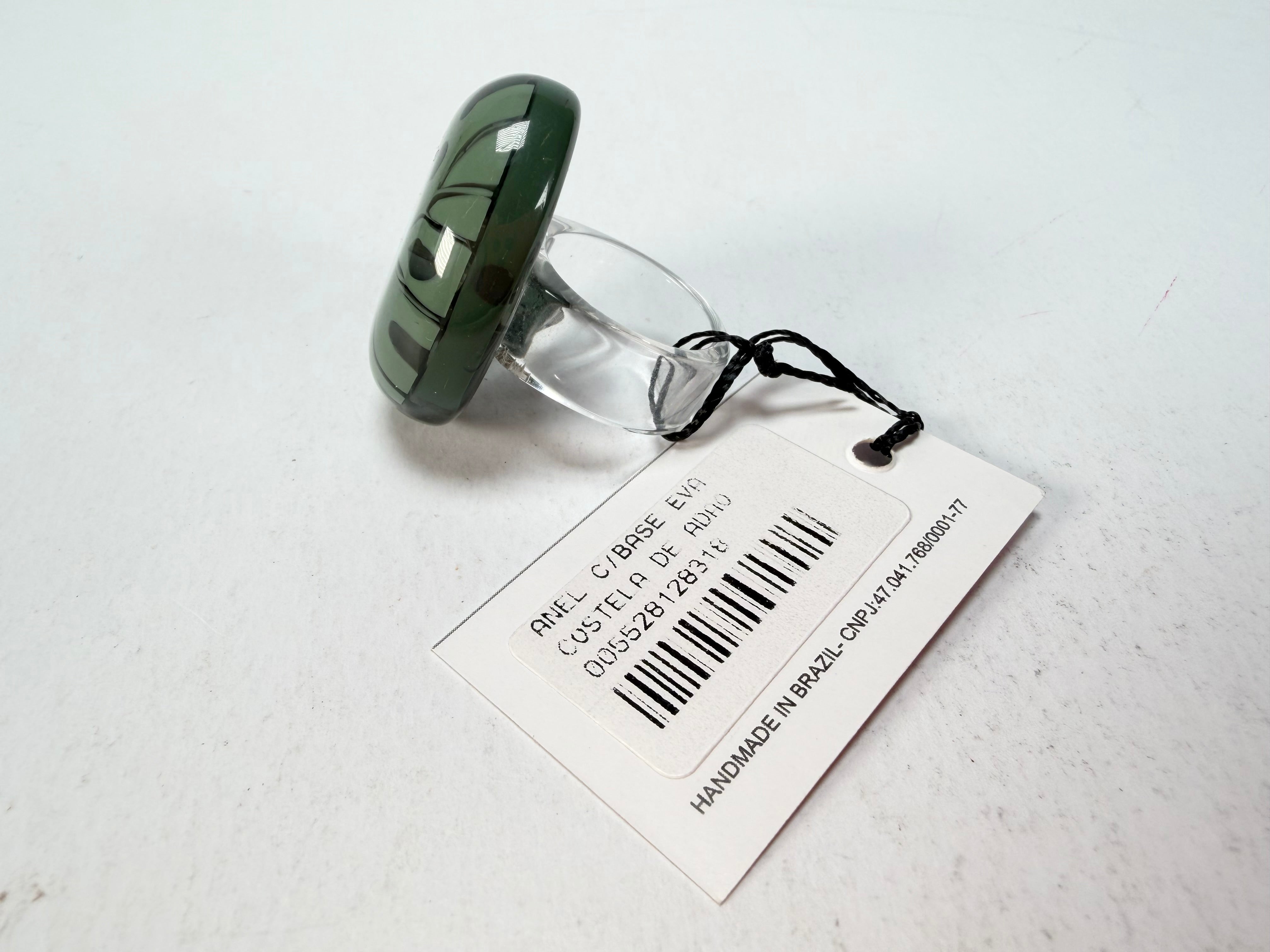 Sobral - Costela de Adão "Eva" Resin Ring ( 005528 ) - Size UK Q / US 8