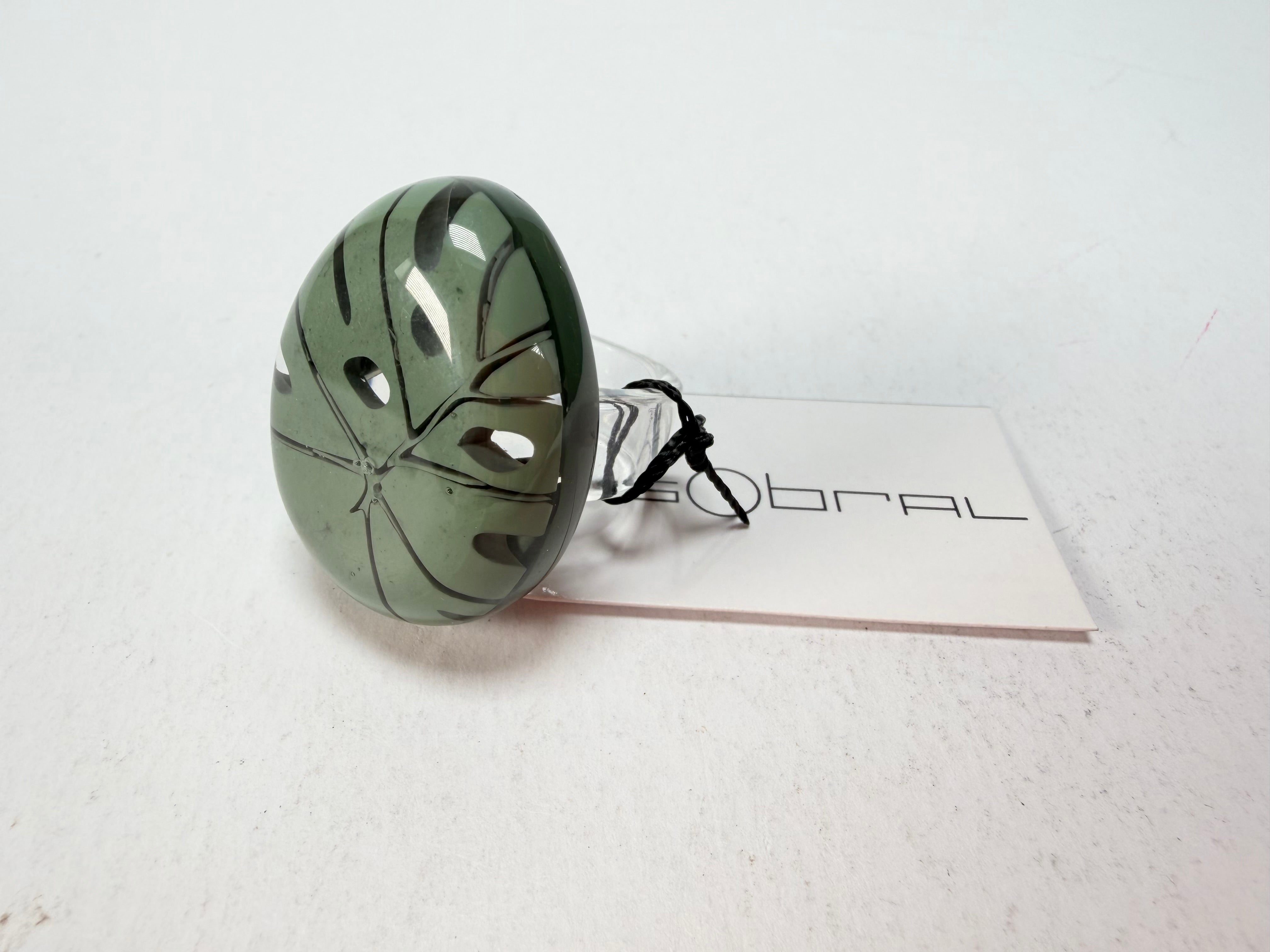Sobral - Costela de Adão "Eva" Resin Ring ( 005528 ) - Size UK Q / US 8
